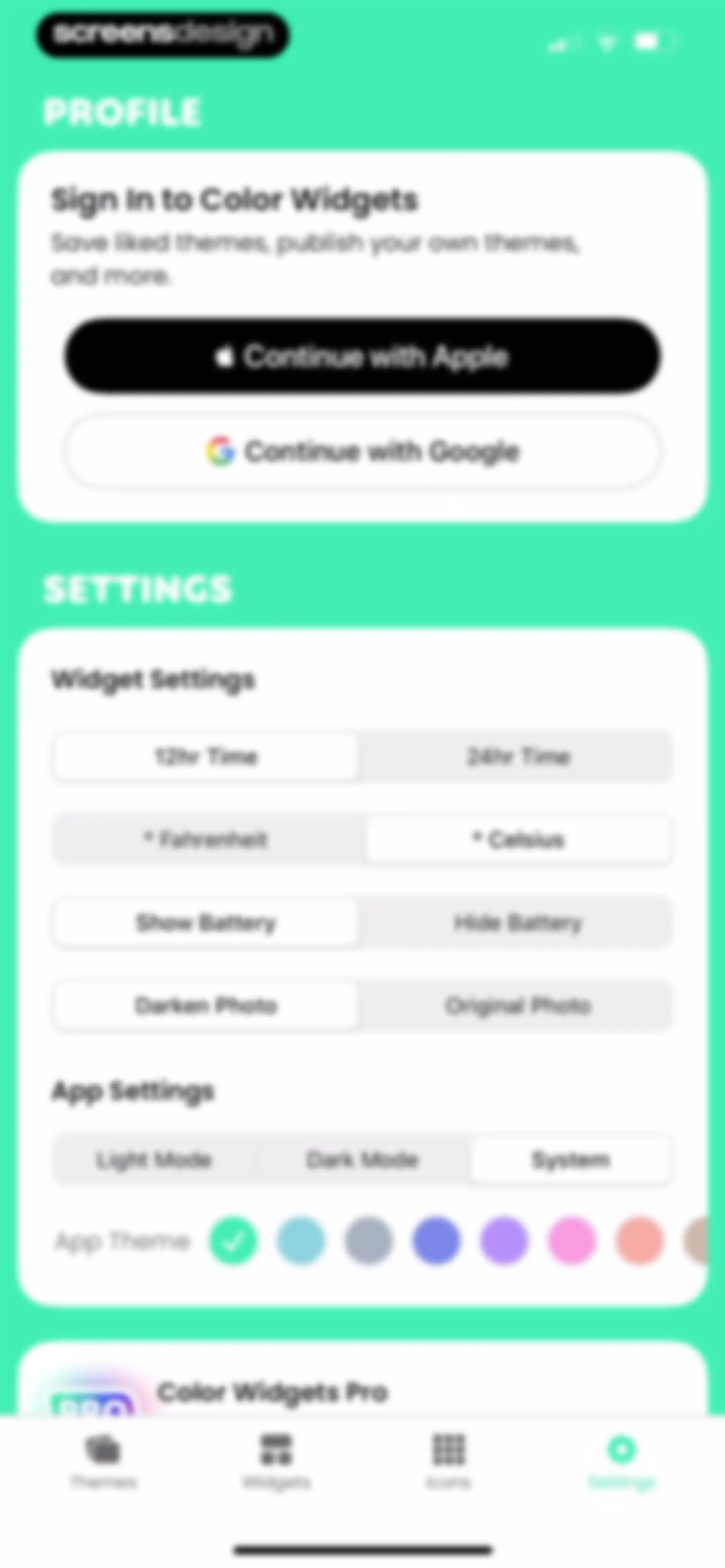 Color Widgets screen 78