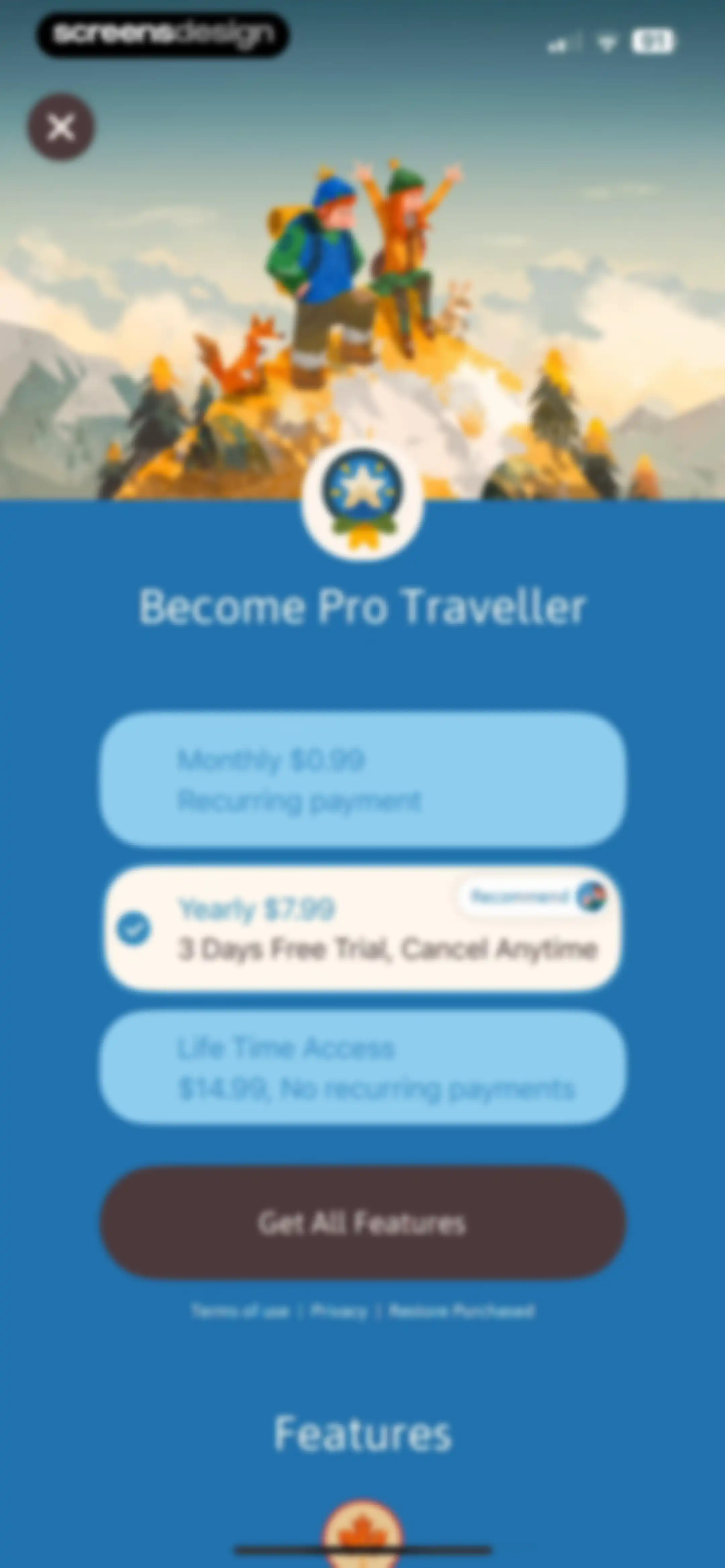 Focus Traveller - Flow Timer screen 15