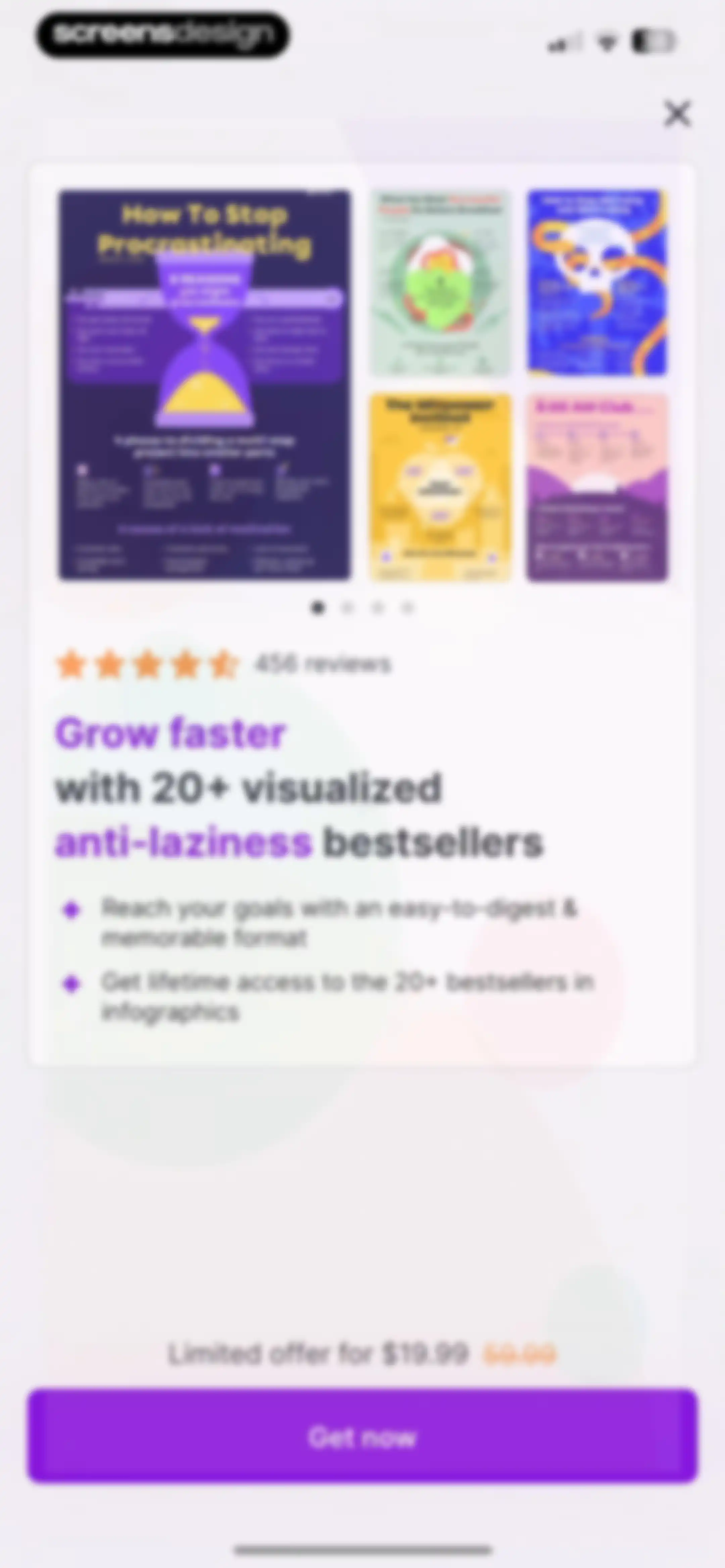 Nibble: Daily Learning & Quiz screen 56