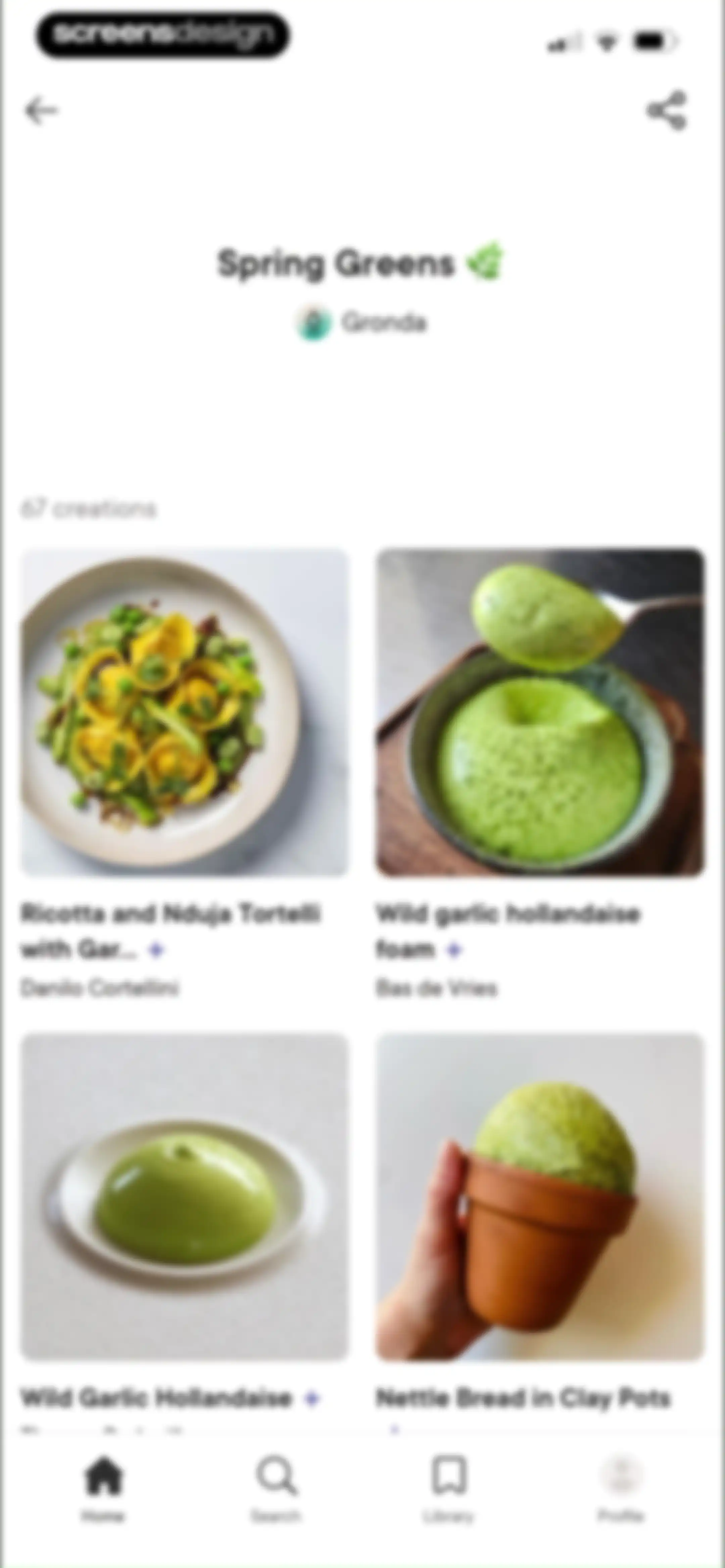 Gronda: Recipes for Chefs screen 27
