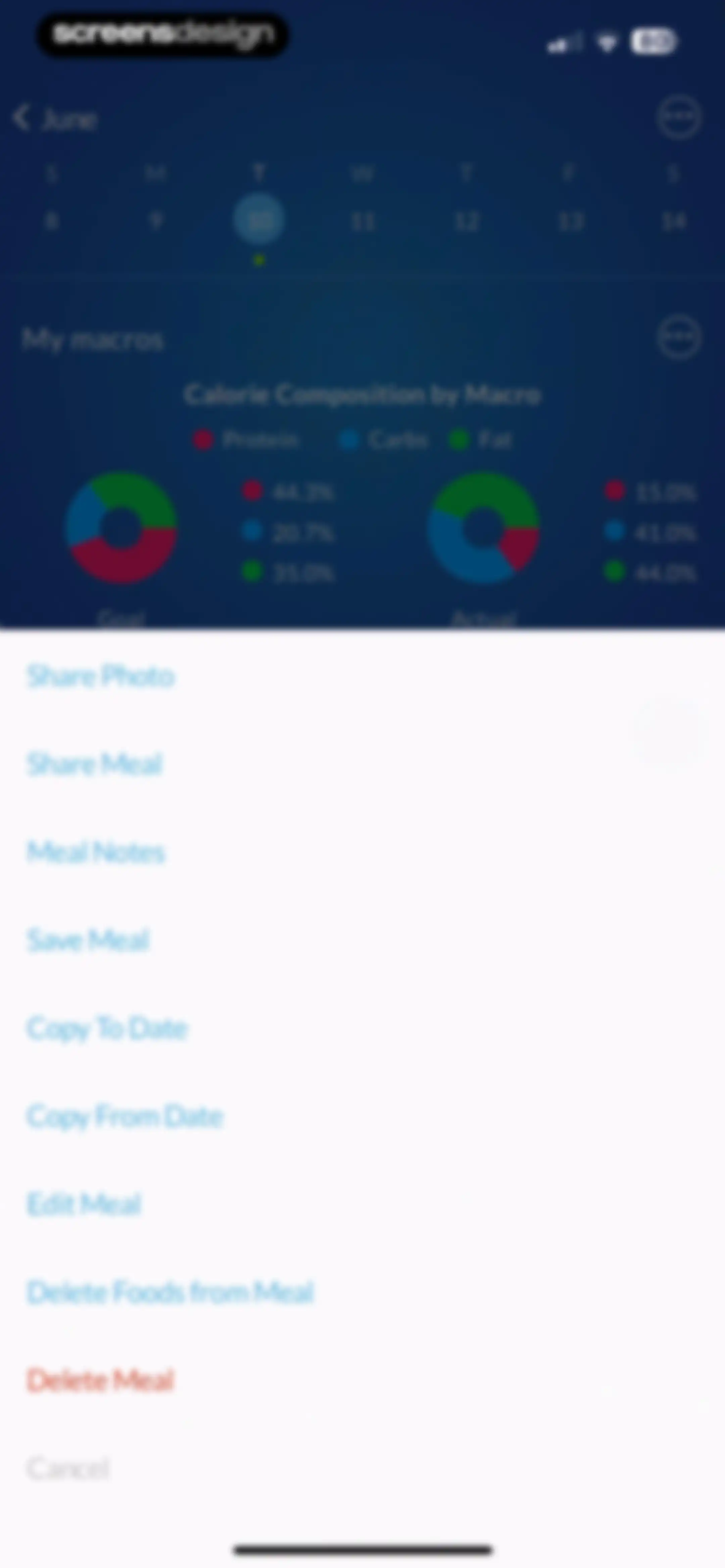 MacrosFirst - Macro Tracker screen 89