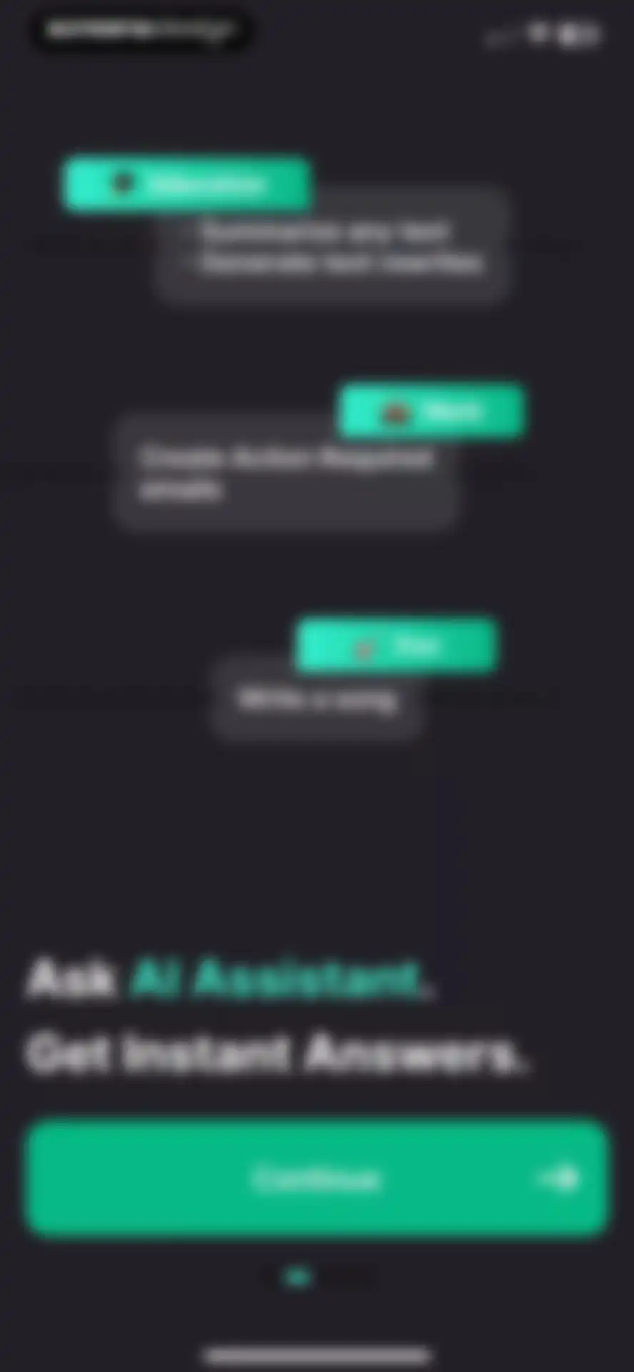 AI+ Chat & Al Video Generator screen 3