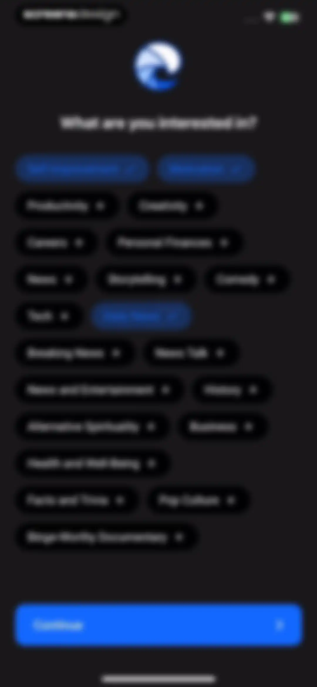 Breaker—The social podcast app screen 7