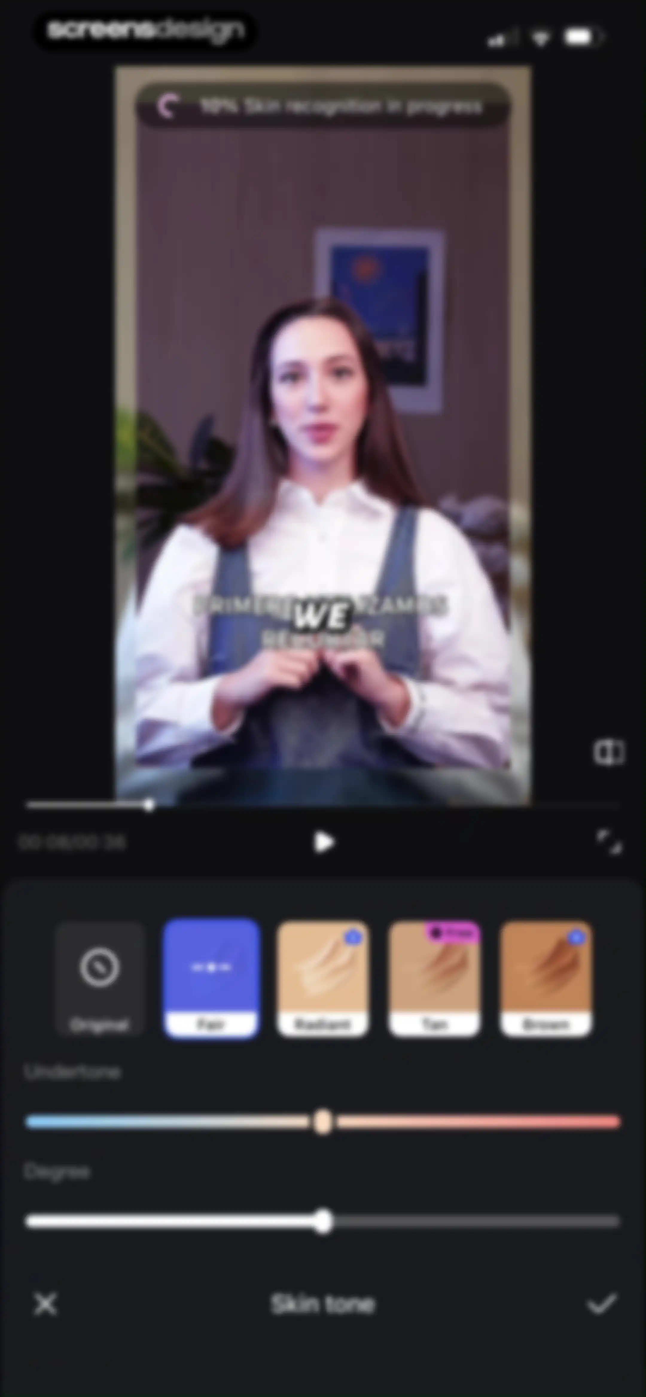Vmake Labs: create viral video screen 86