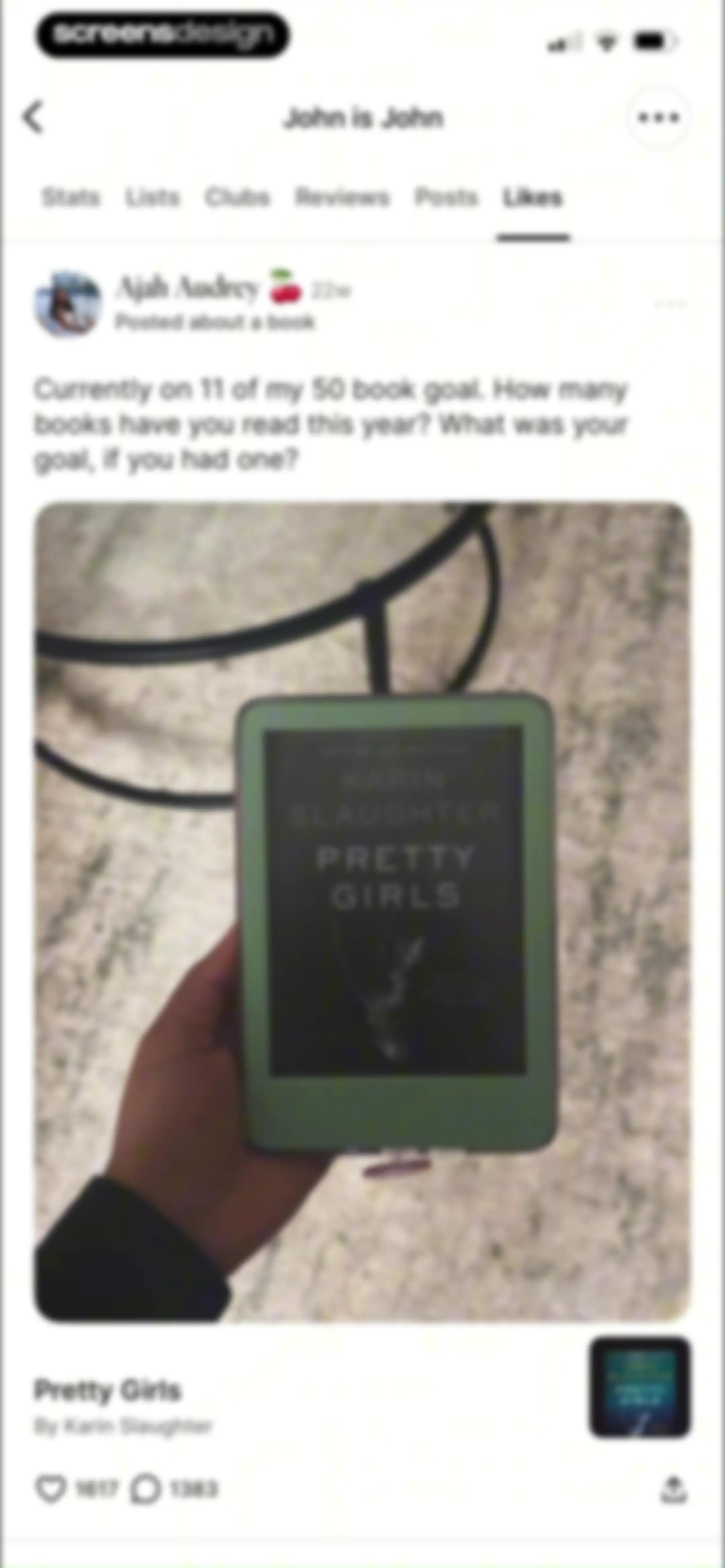 Fable: Track & Discuss Books screen 111