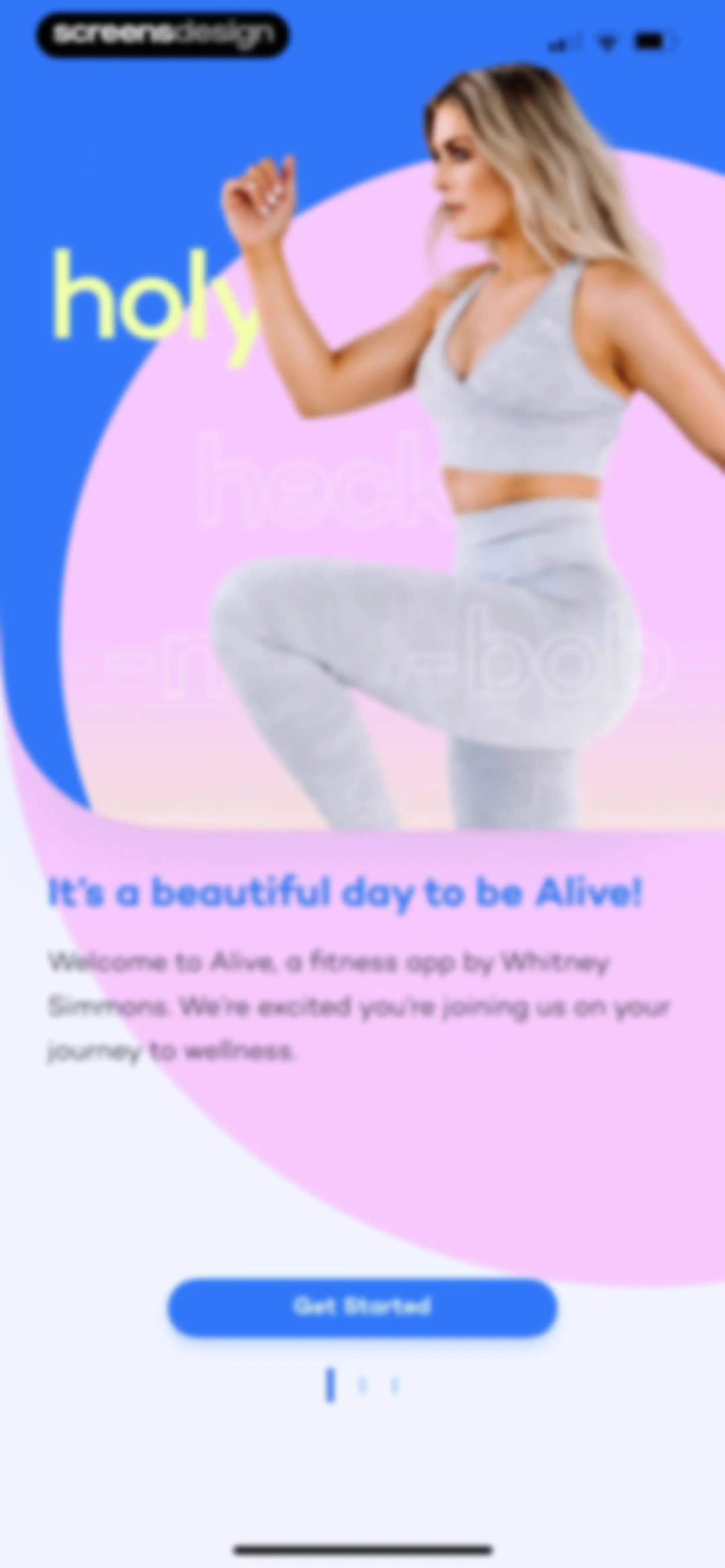 Alive by Whitney Simmons screen 3