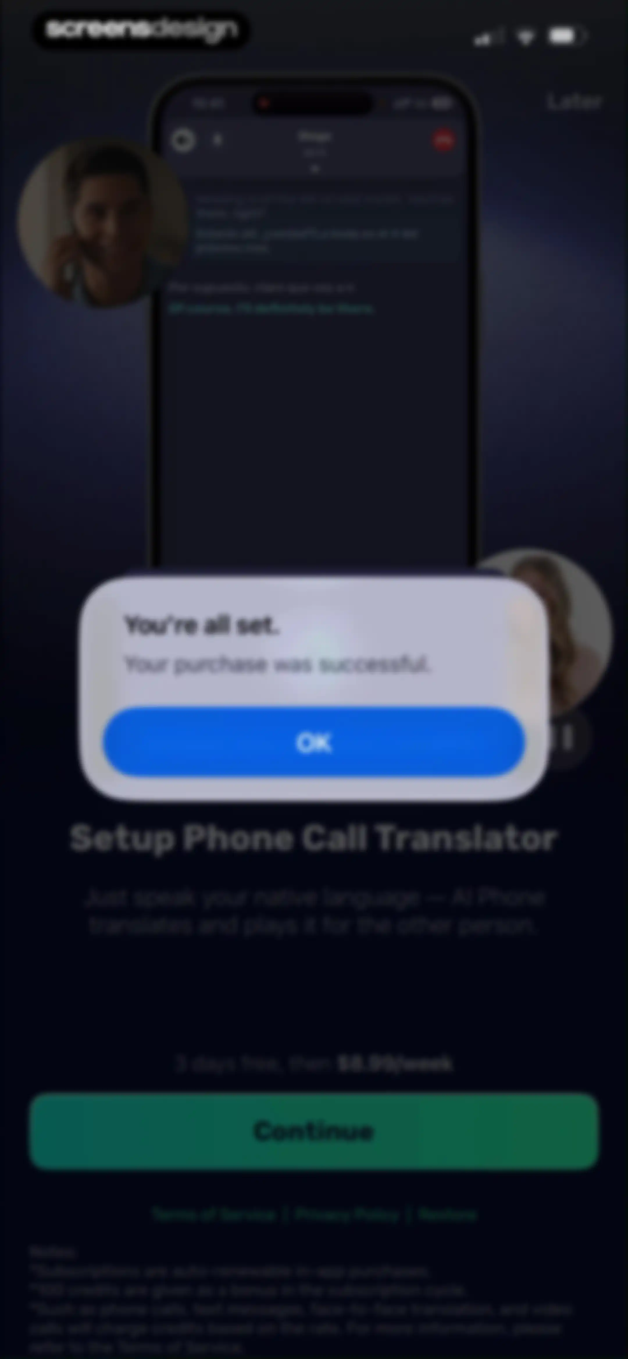 AI Phone:Call&Voice Translator screen 19
