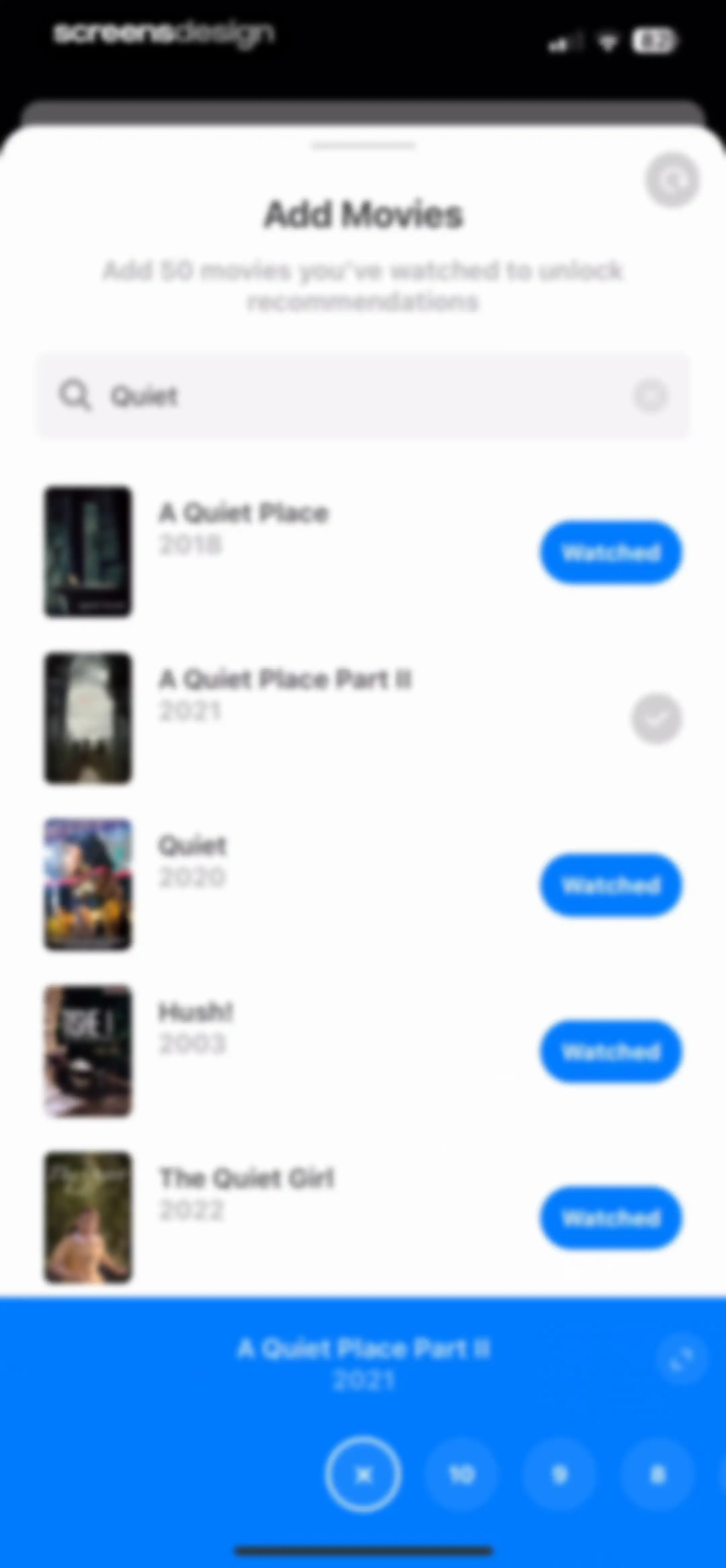 Must for Movies & TV screen 26