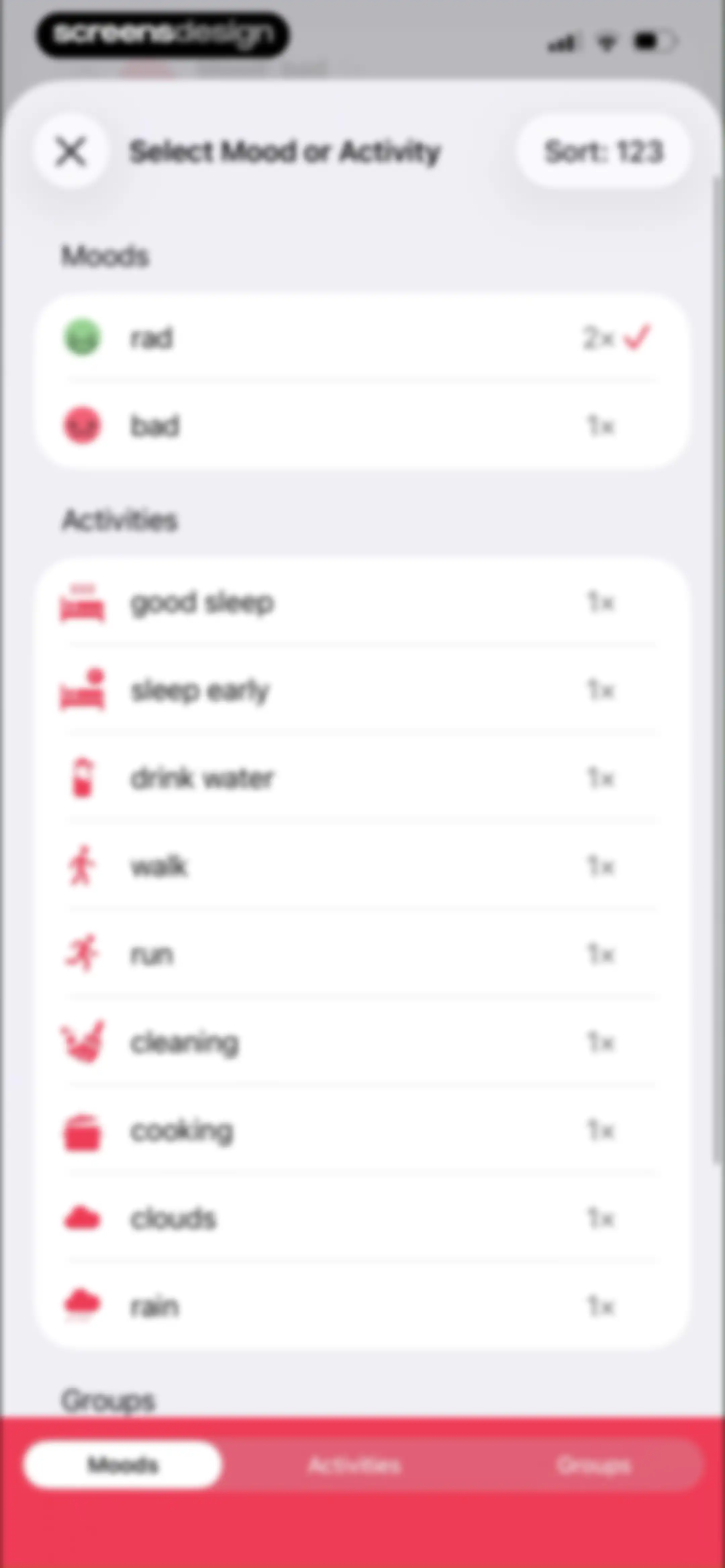 Daylio Journal - Mood Tracker screen 113
