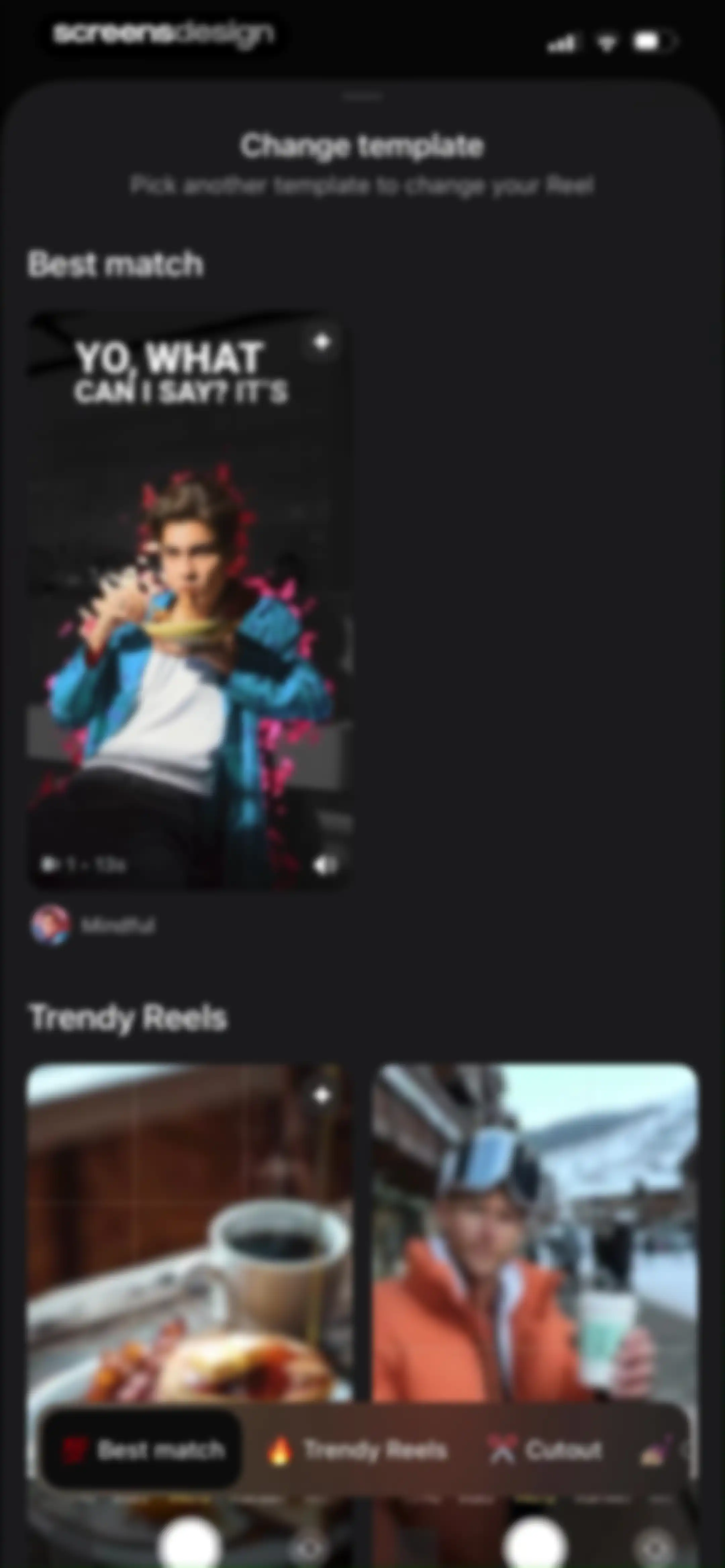 Vids AI - Reels Video Editor screen 110