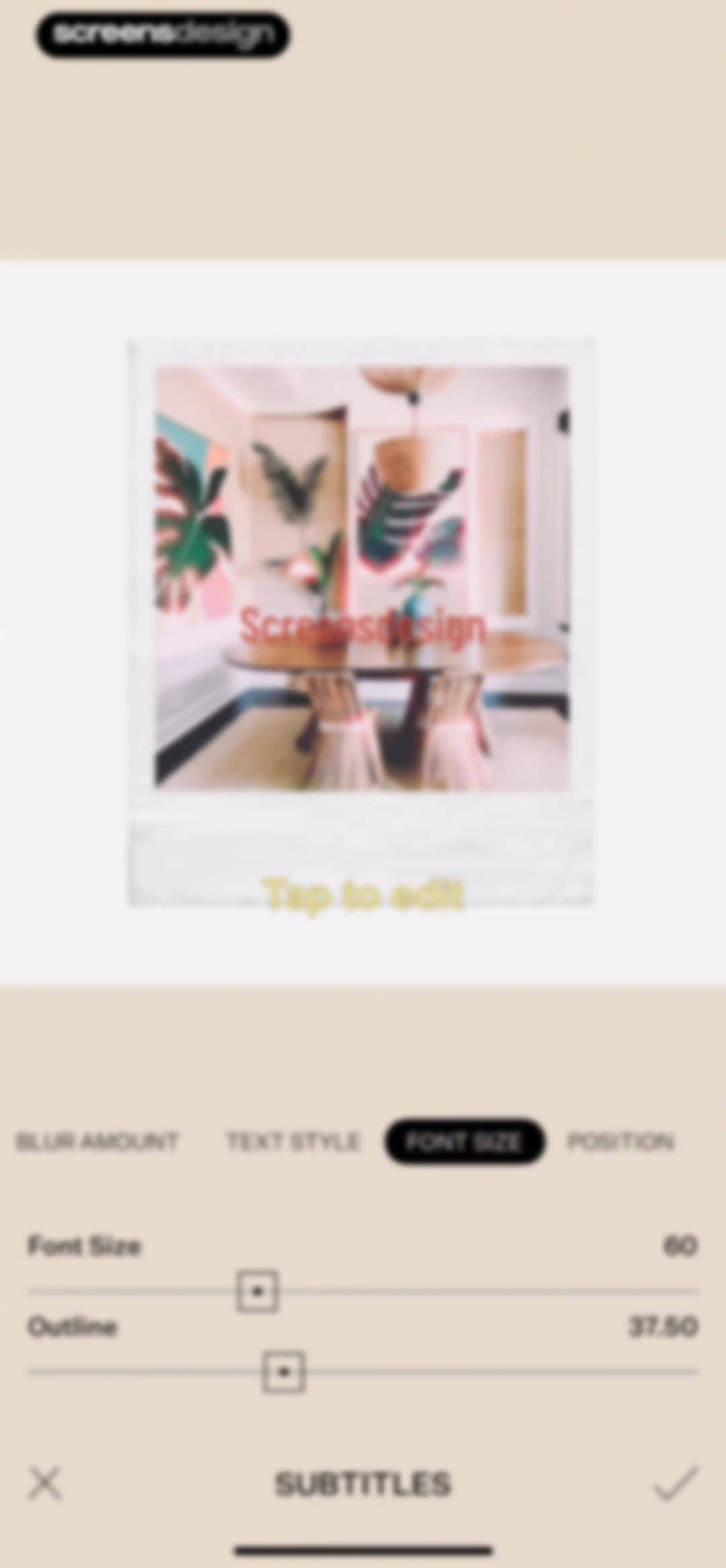Tezza: Aesthetic Photo Editor screen 68