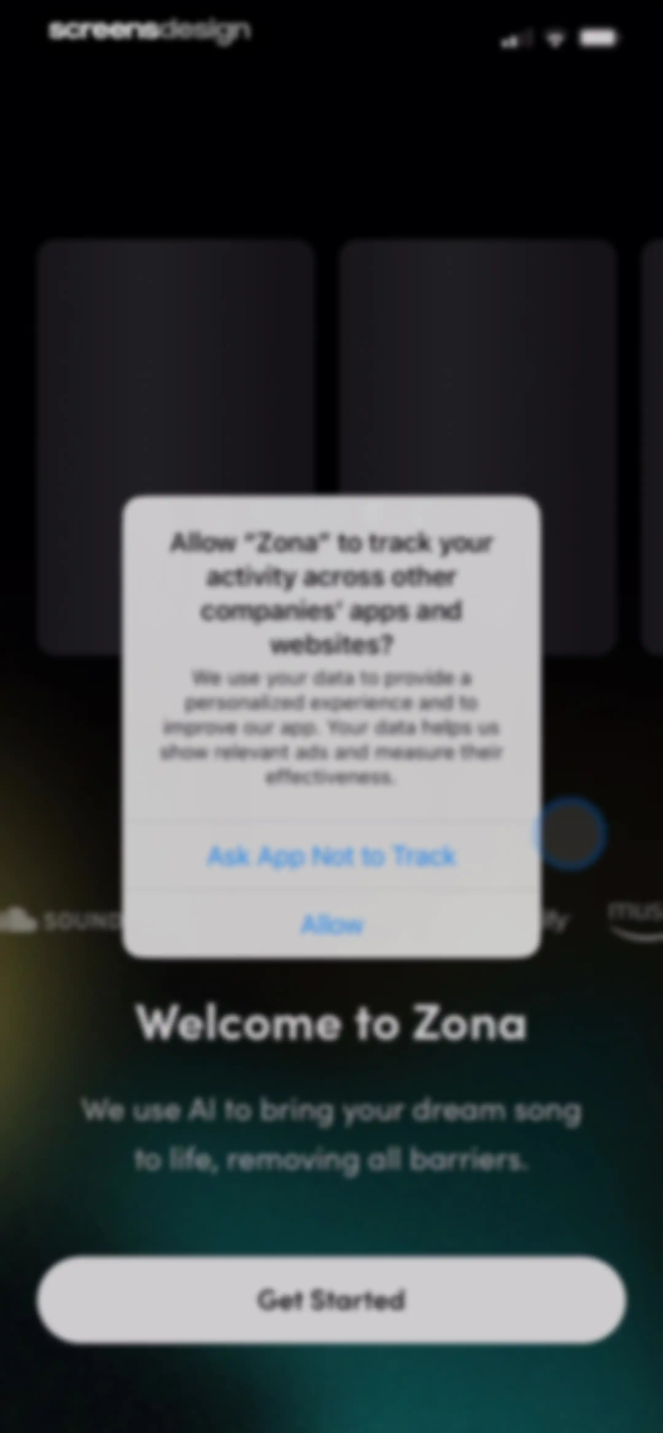 AI Song Generator - Zona screen 2