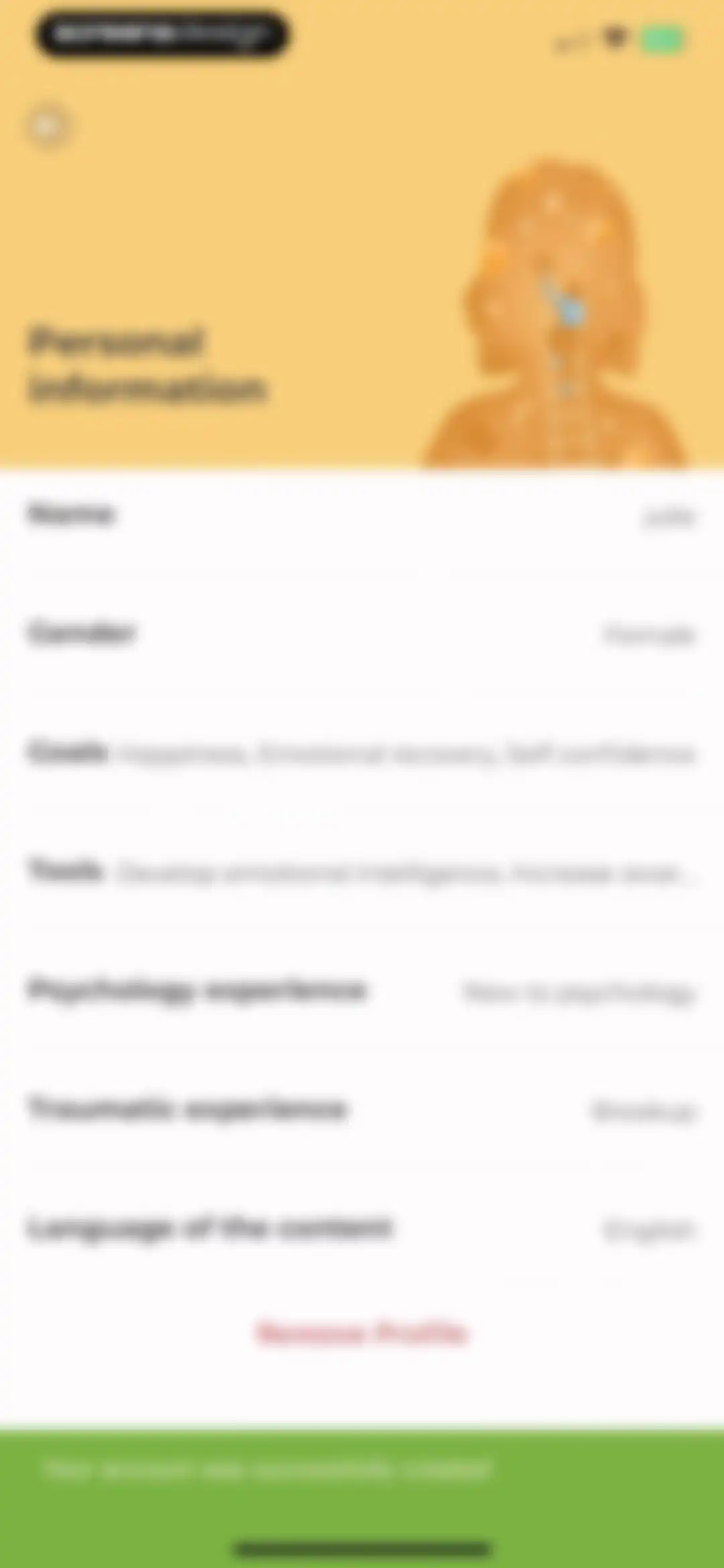 UpLife: CBT Therapy, Self Care screen 59