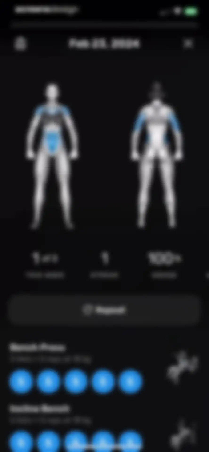 Fitness AI Gym Workout Planner screen 63