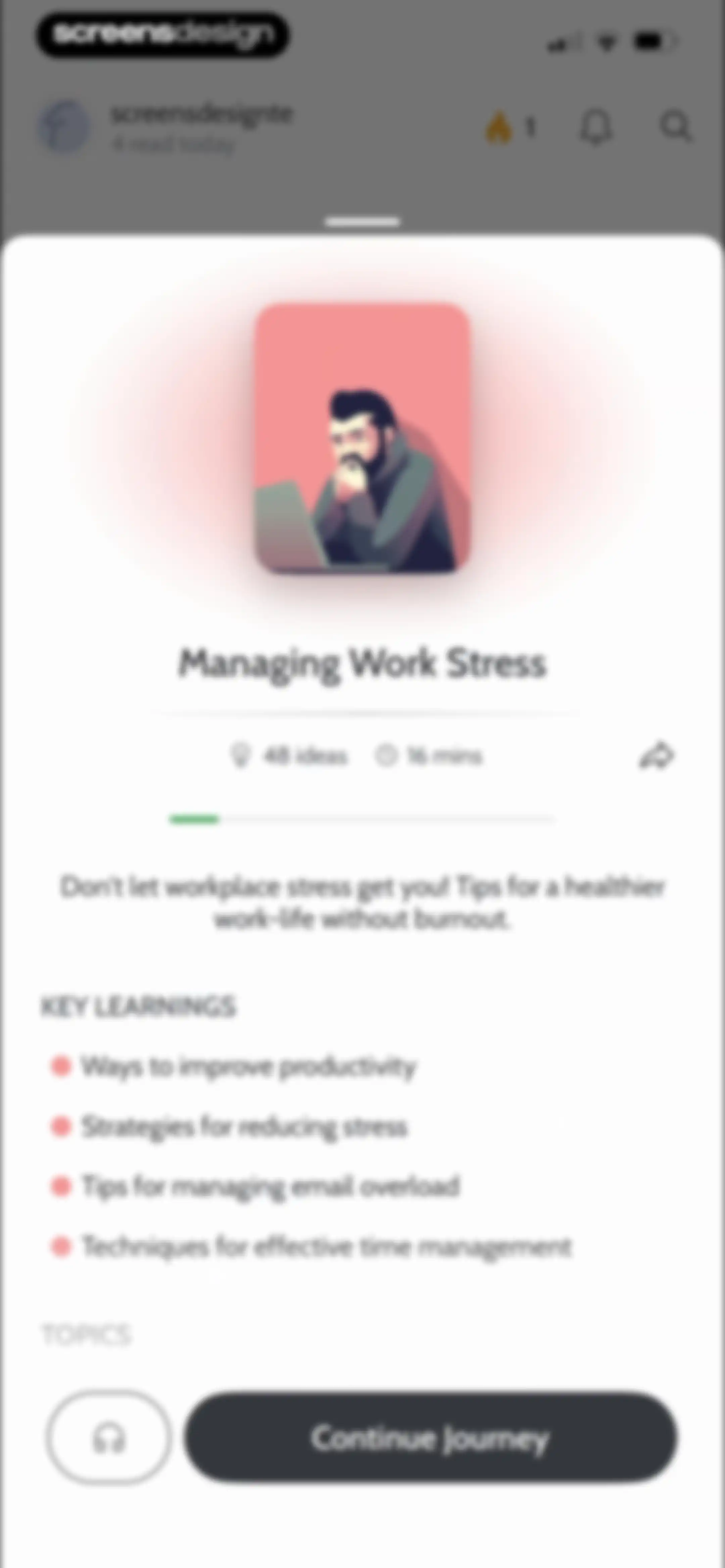 Deepstash: Smarter Every Day! screen 106