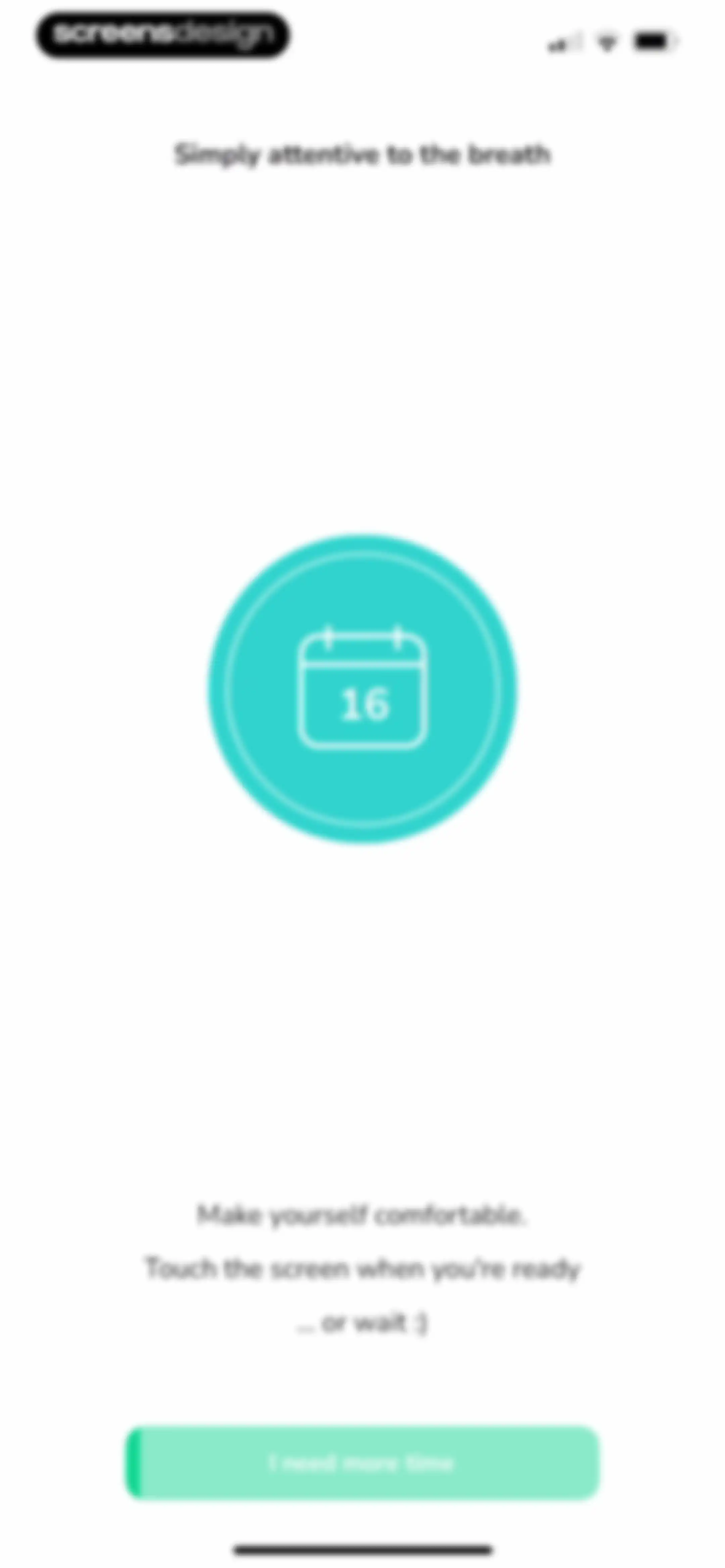 Petit BamBou: Mindfulness screen 43