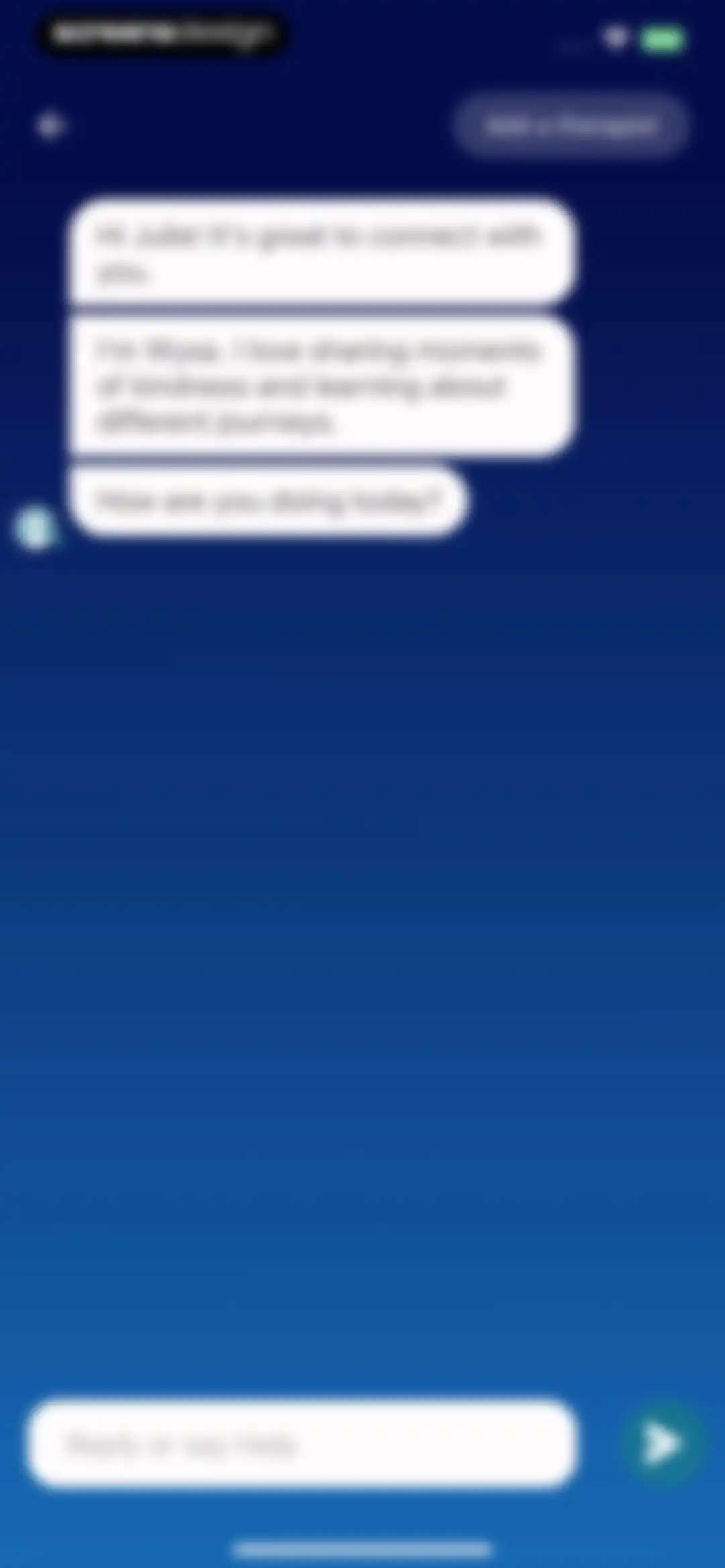 Wysa: Mental Wellbeing AI screen 9