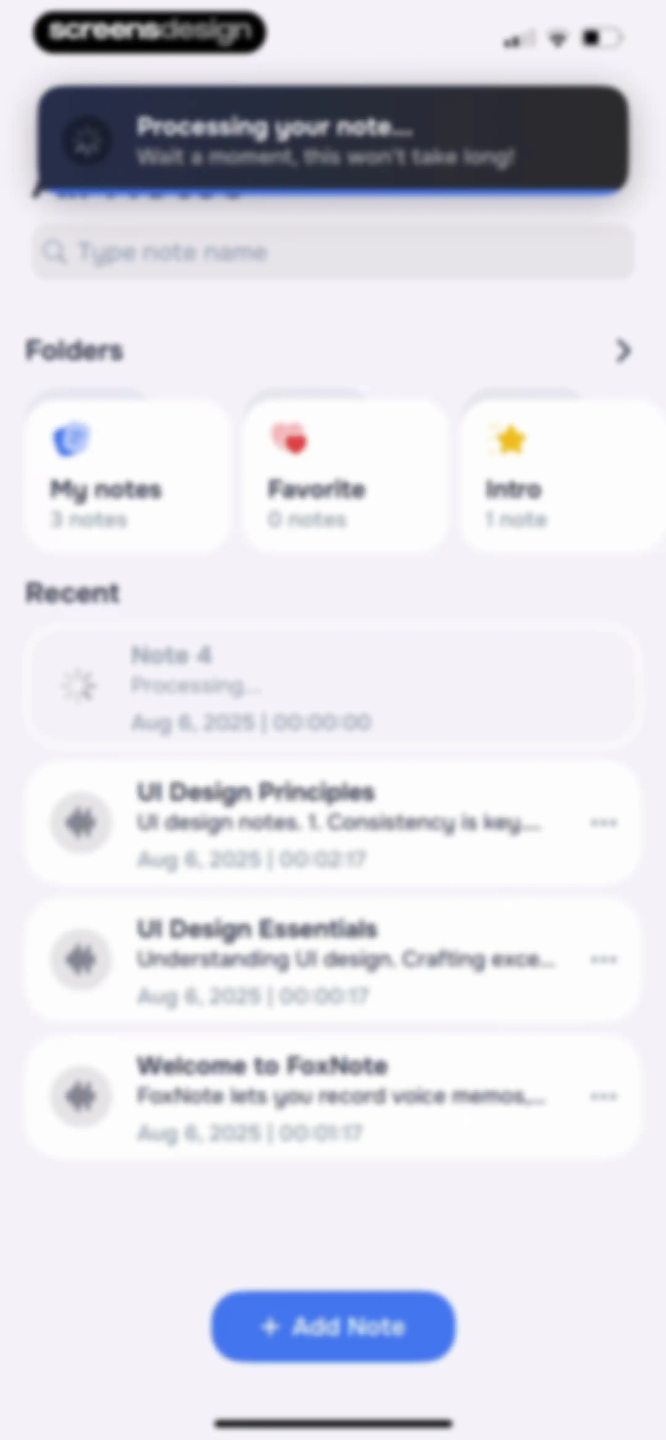FoxNote - AI Note Taker screen 30