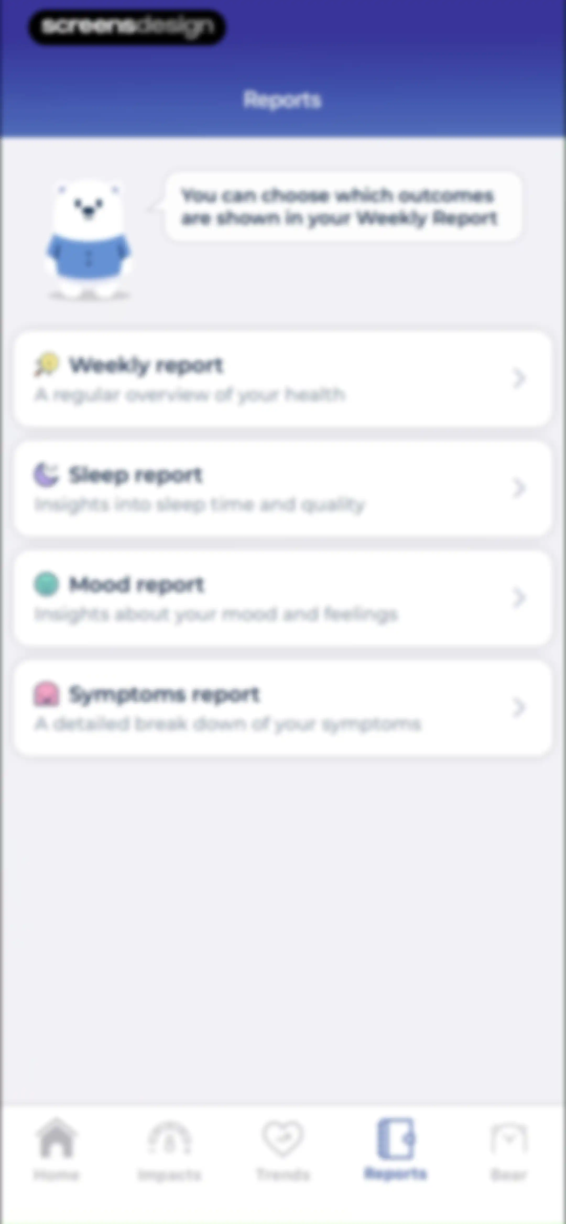 Bearable - Symptom Tracker screen 139