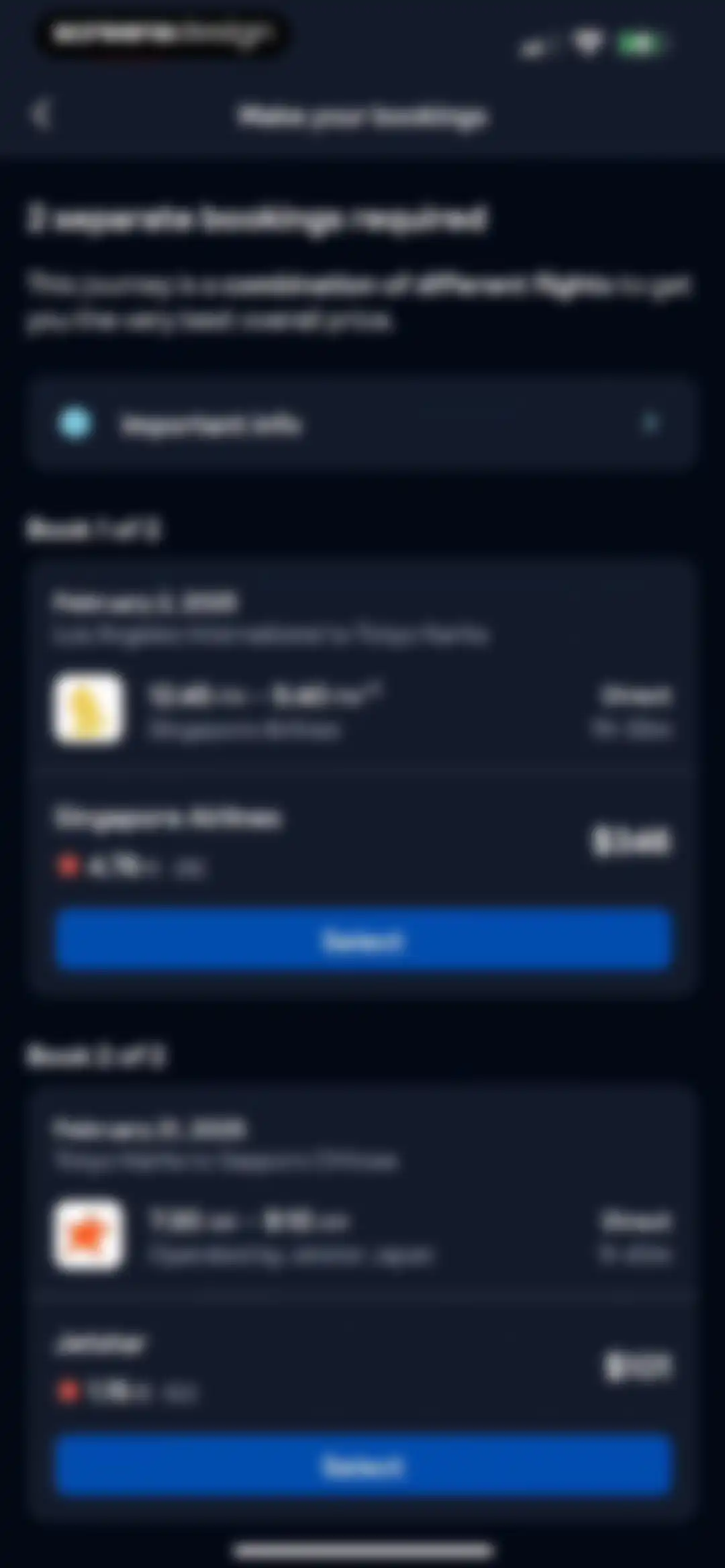 Skyscanner Flights & Travel screen 44