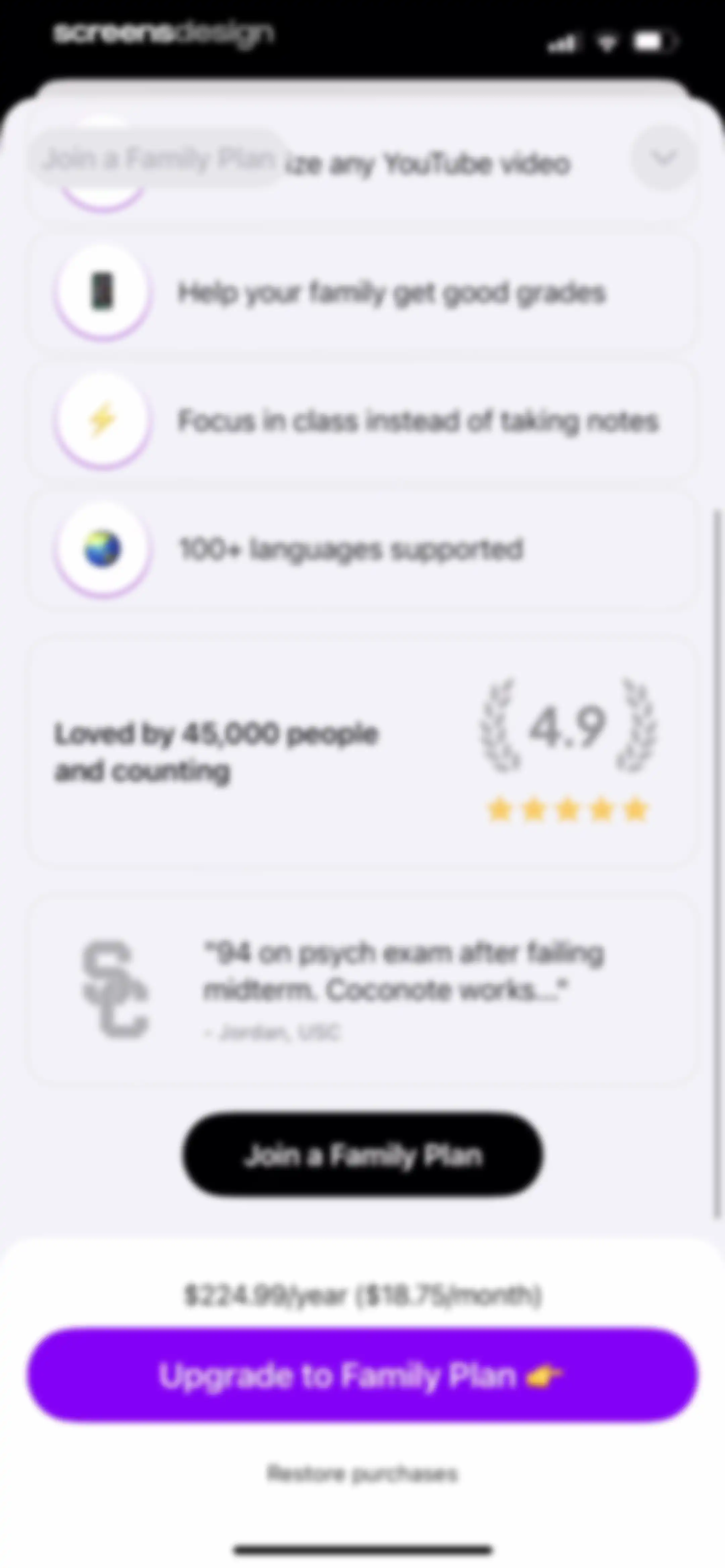 Coconote - AI Note Taker screen 140