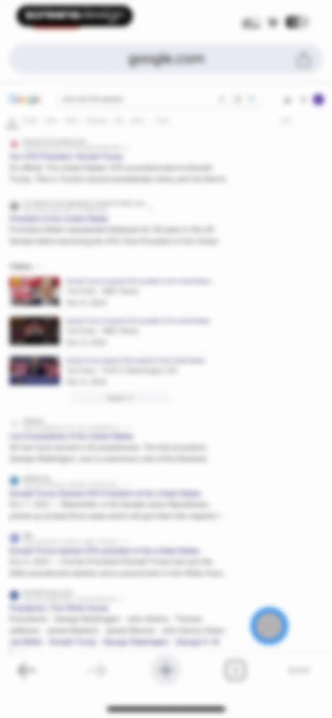 Google Chrome screen 110