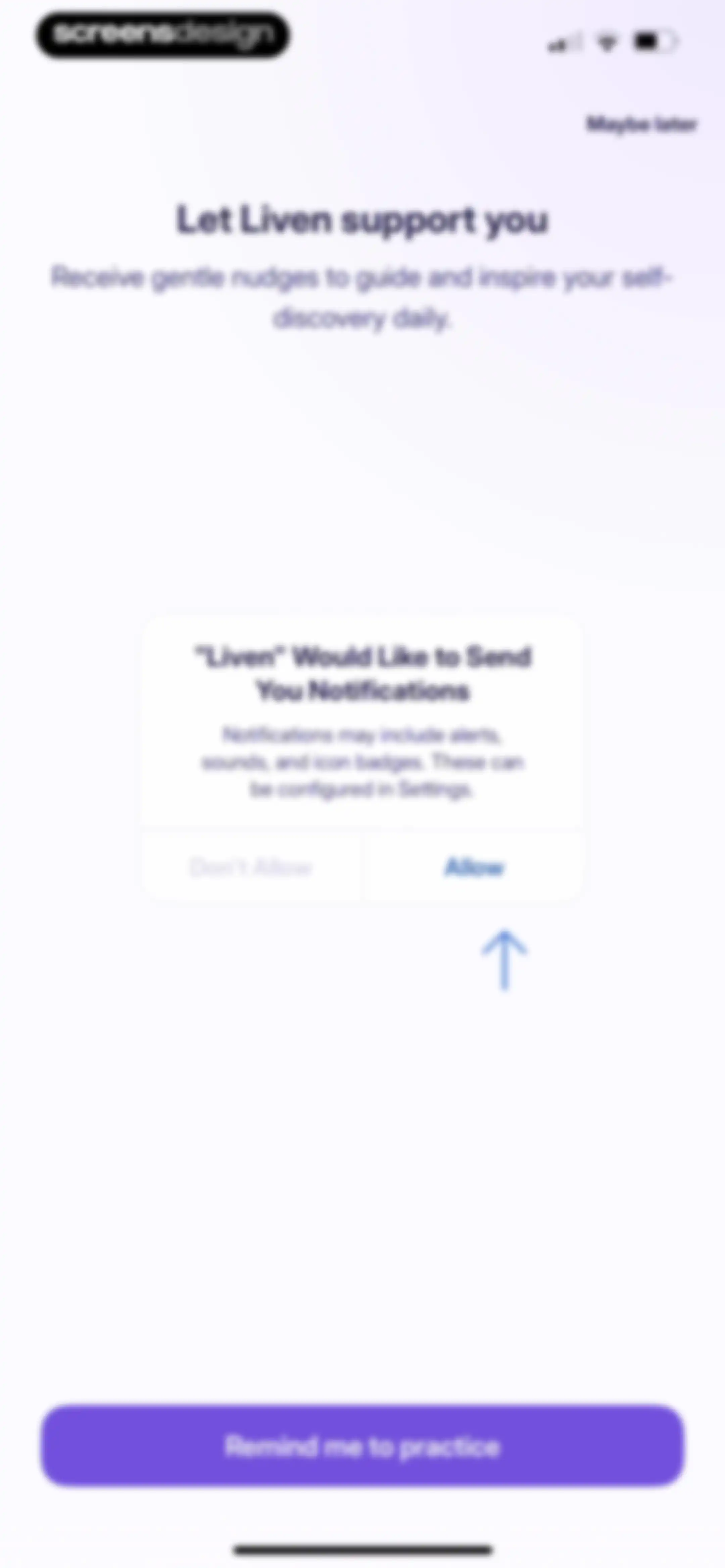 Liven: Discover yourself screen 51