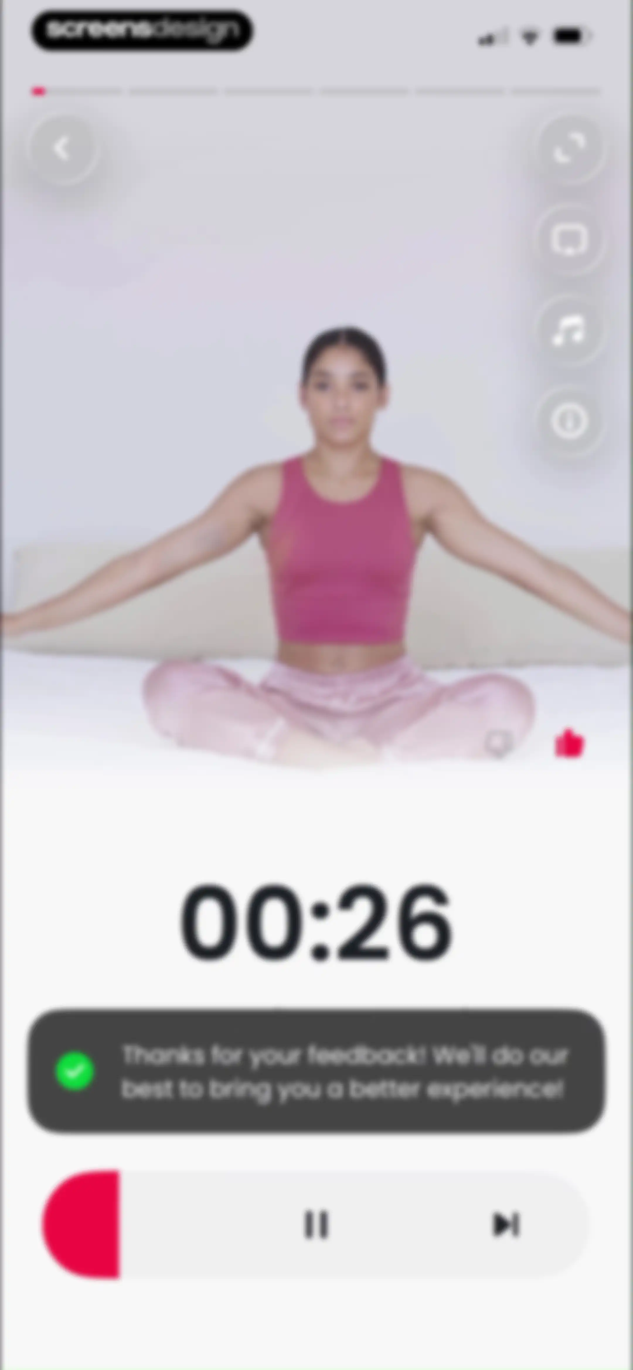 ChillFit: Home Workout Planner screen 72