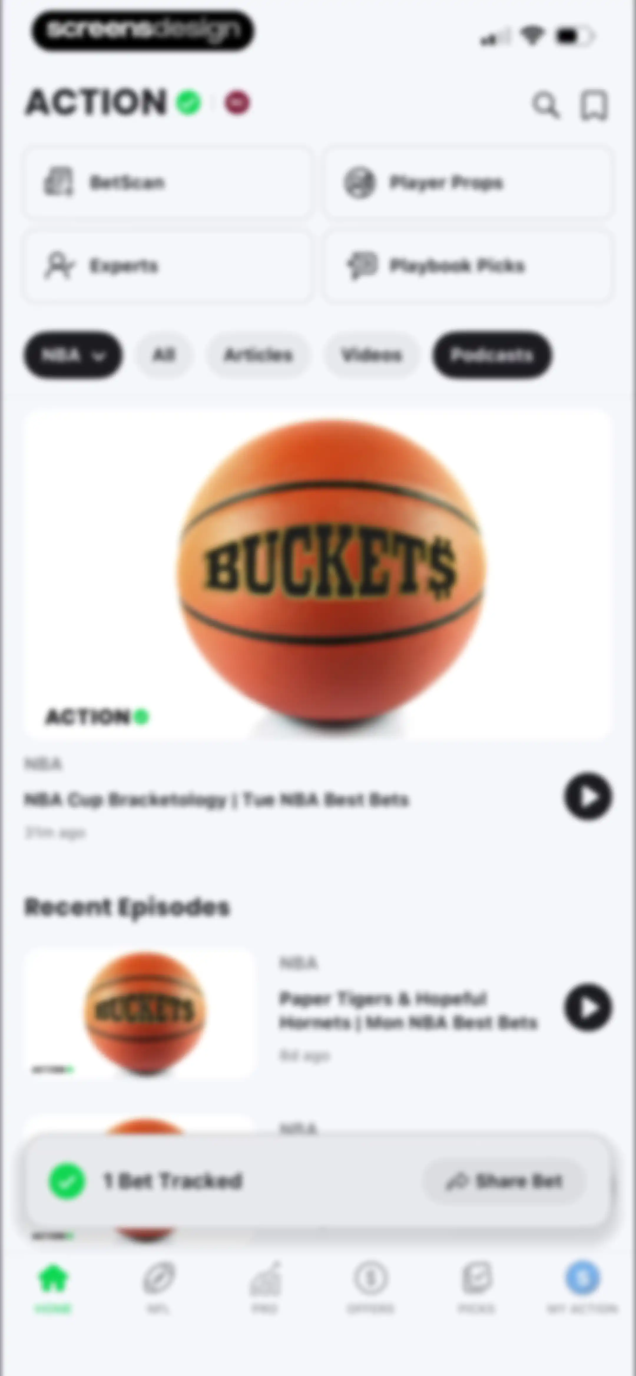 Action Network: Sports Betting screen 76