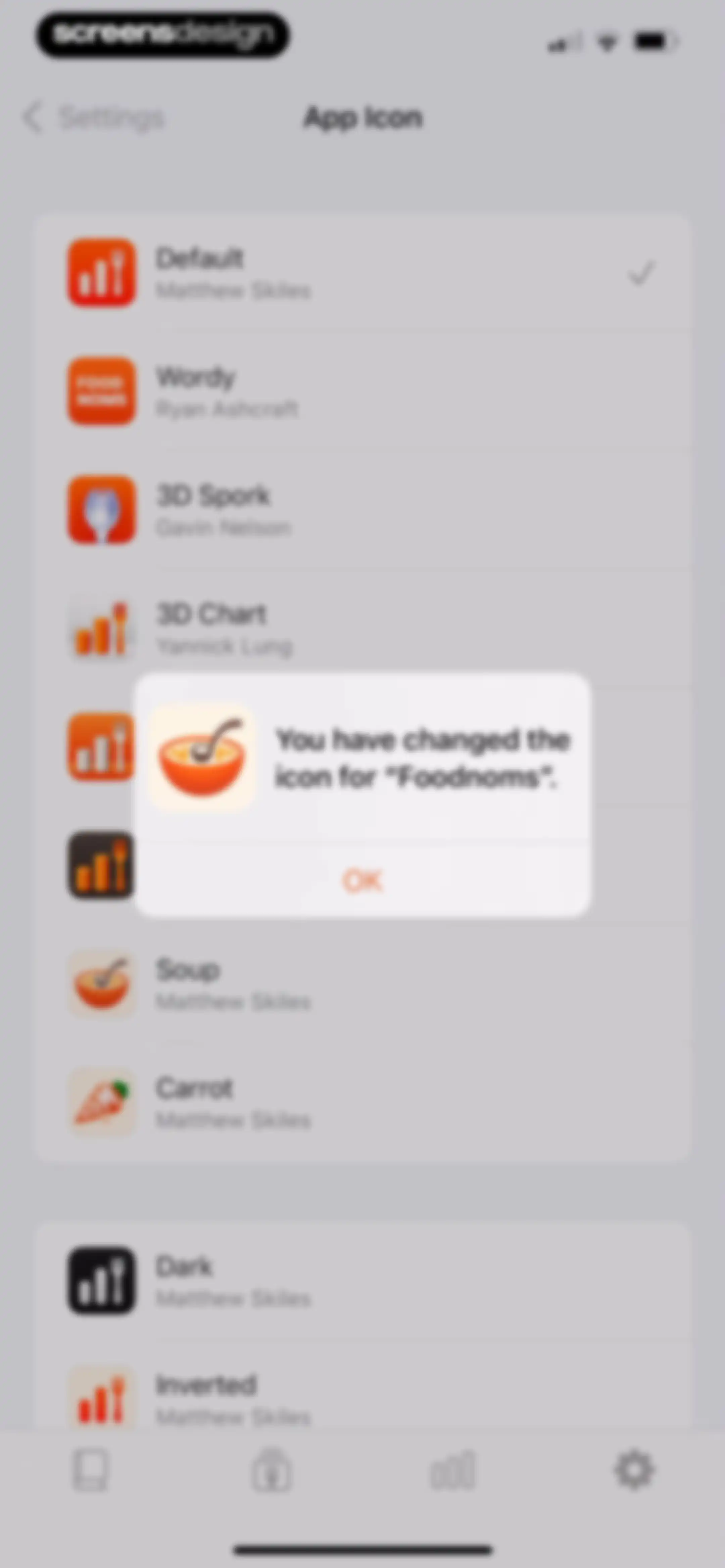 Nutrition Tracker: Foodnoms screen 195