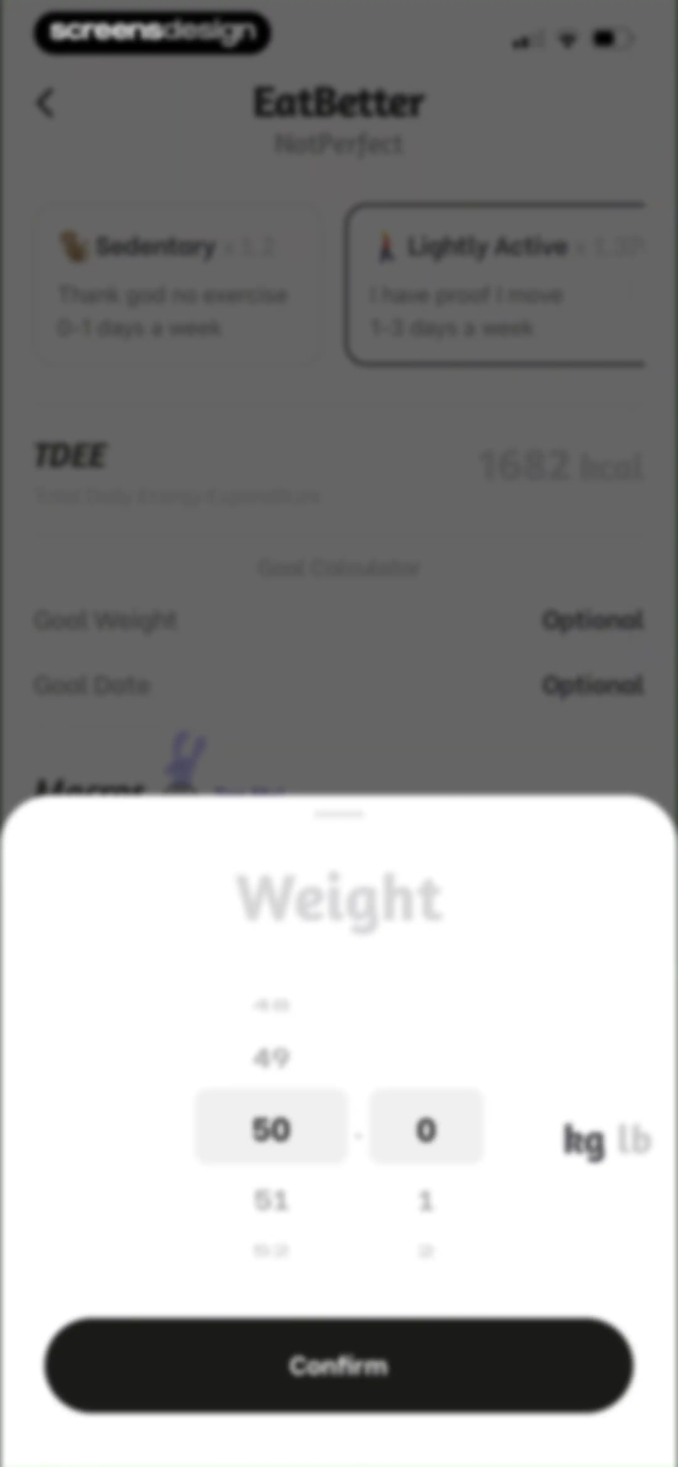 EatBetter: AI Food Journal screen 42