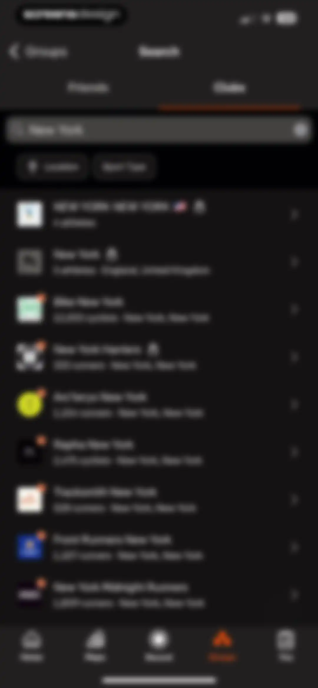 Strava: Run, Bike, Walk screen 165