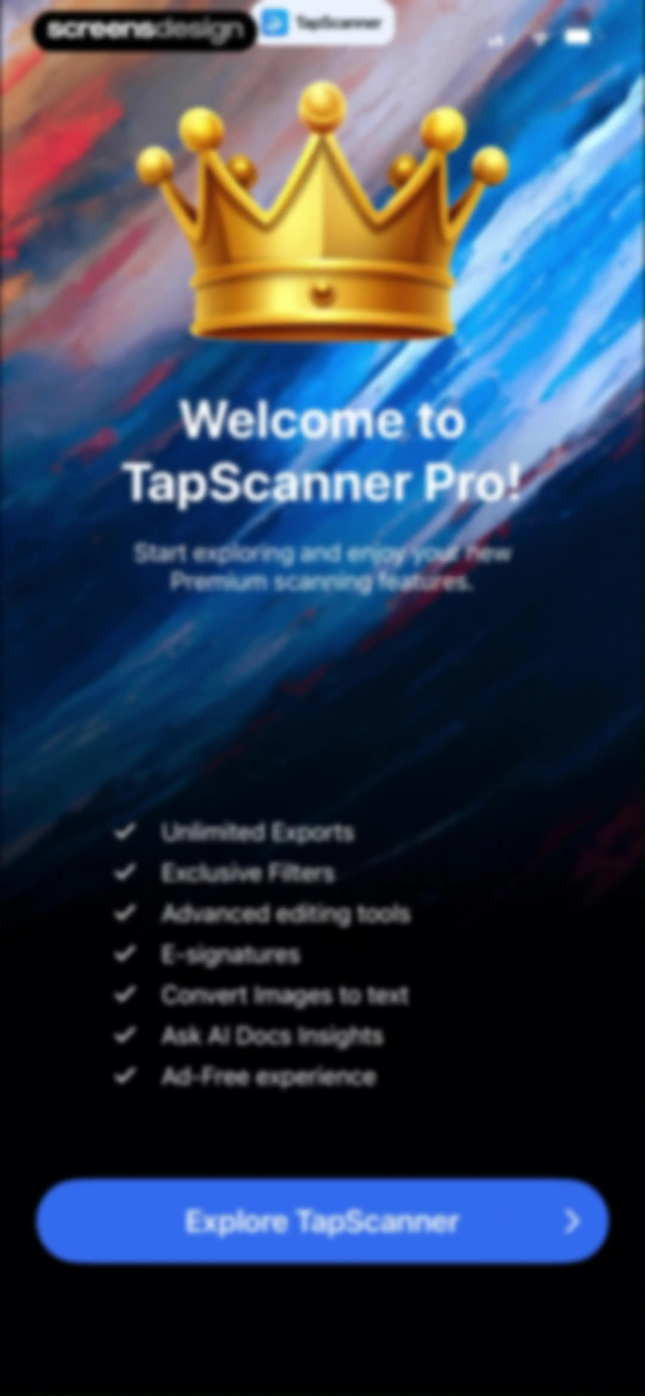 PDF Scanner App: TapScanner screen 17