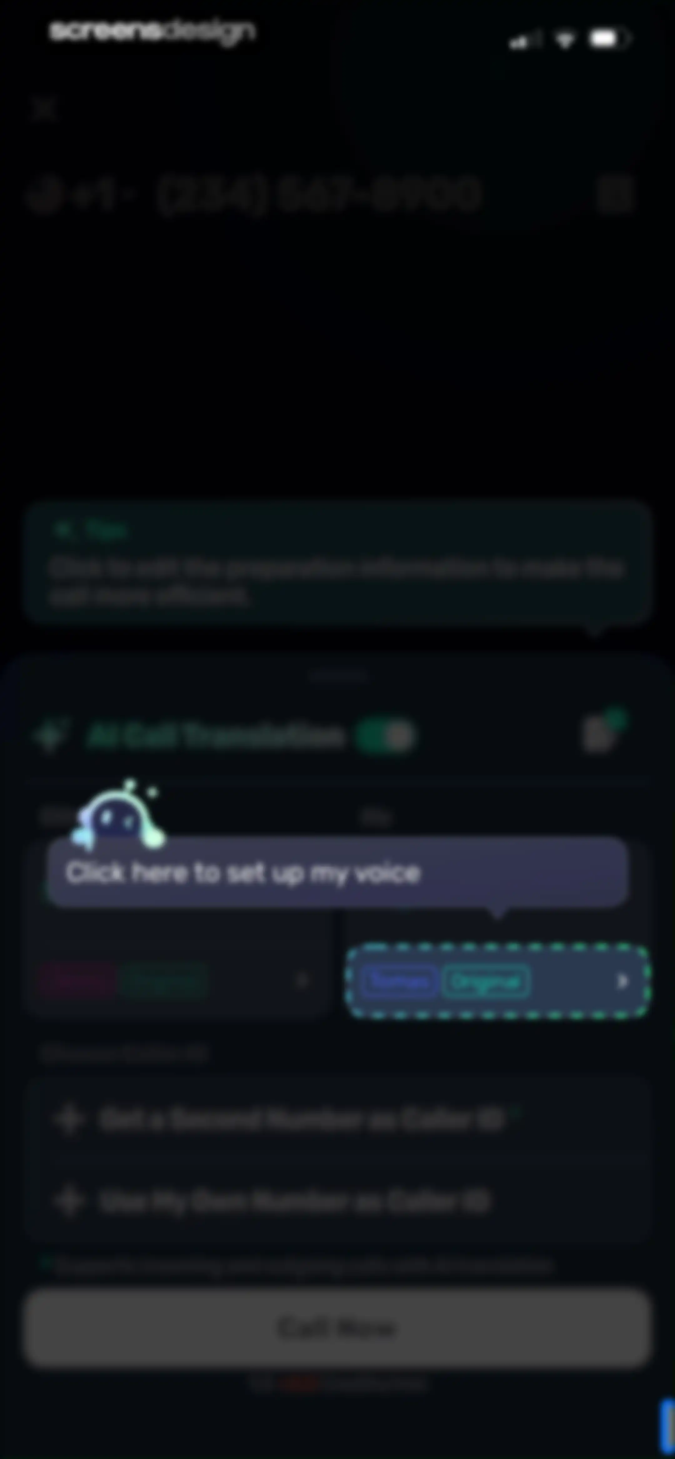 AI Phone:Call&Voice Translator screen 68