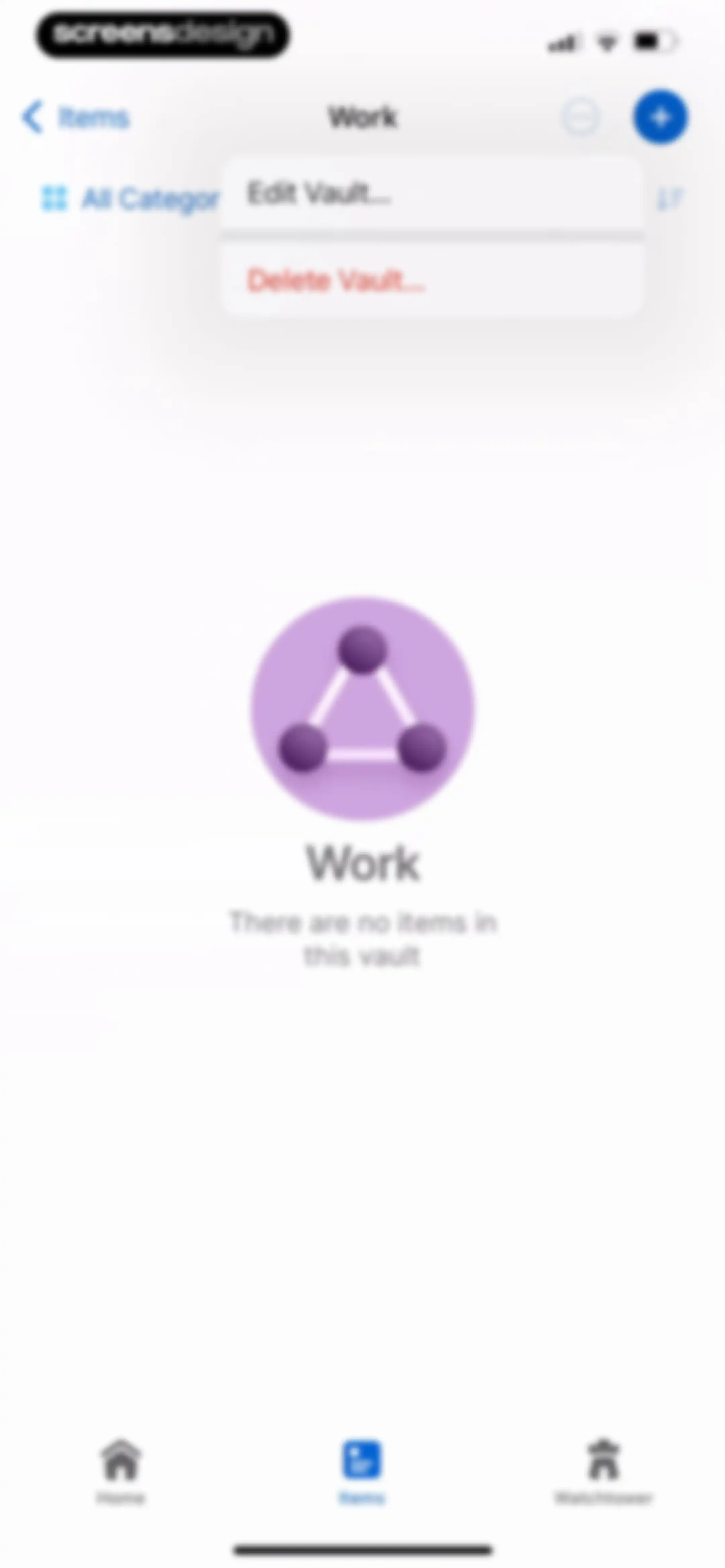 1Password: Password Manager screen 112