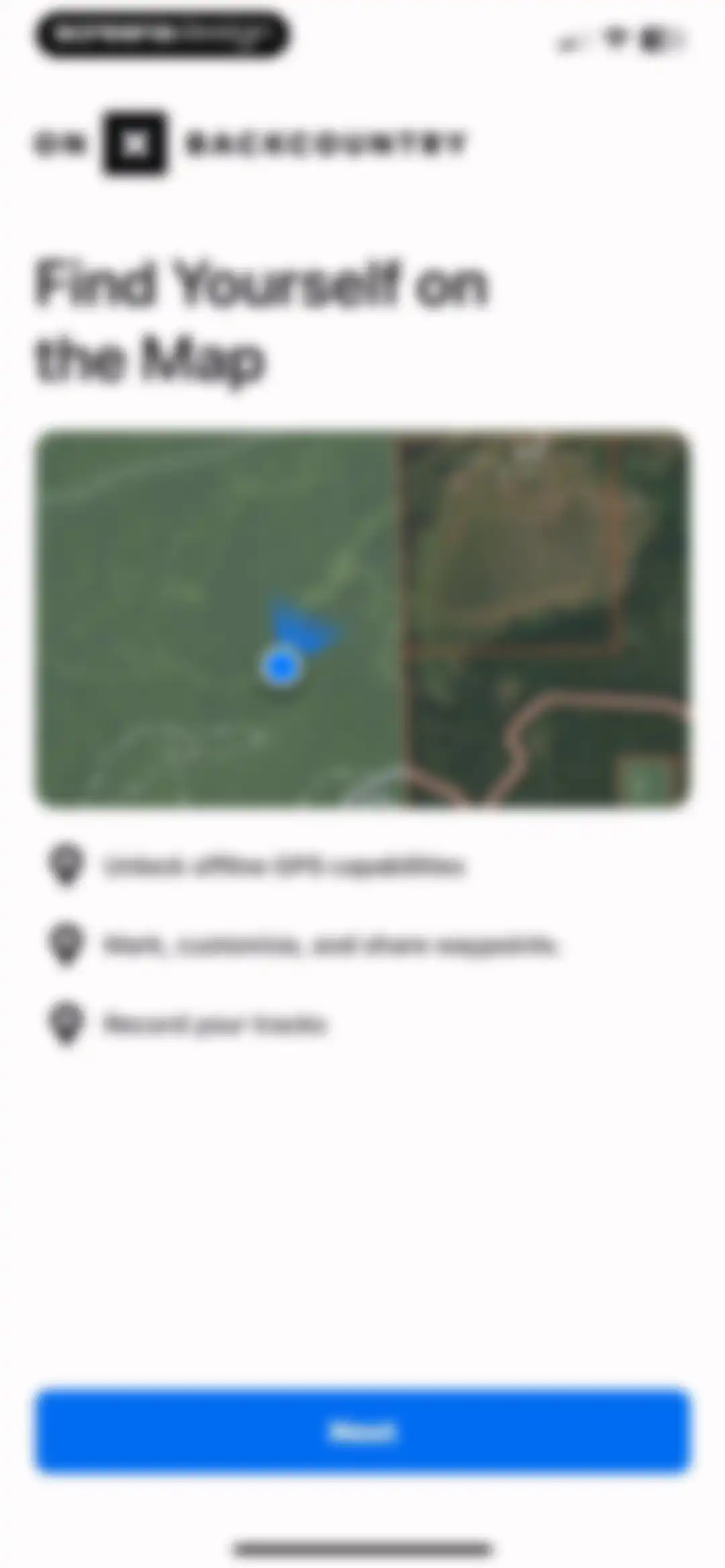 onX Backcountry: Trail GPS App screen 6