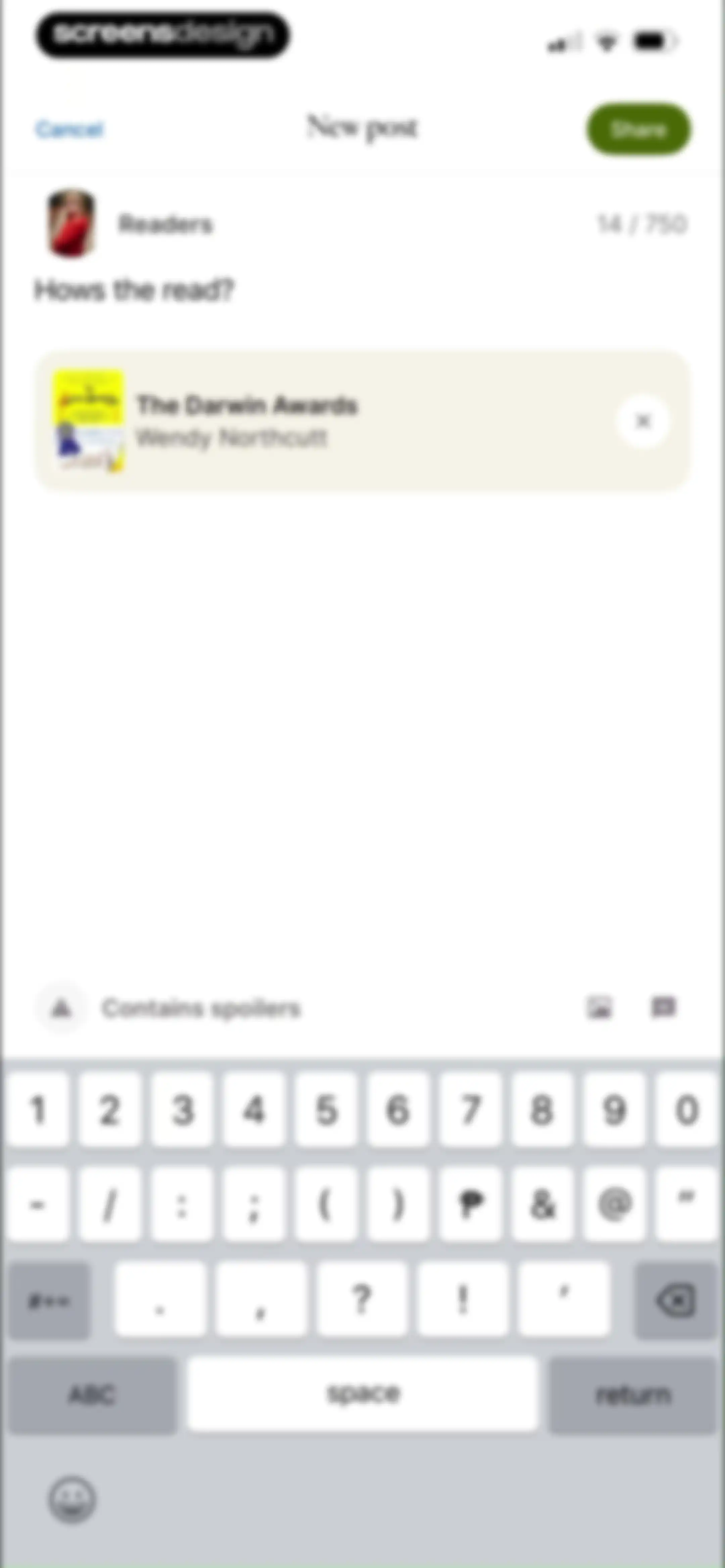 Fable: Track & Discuss Books screen 87
