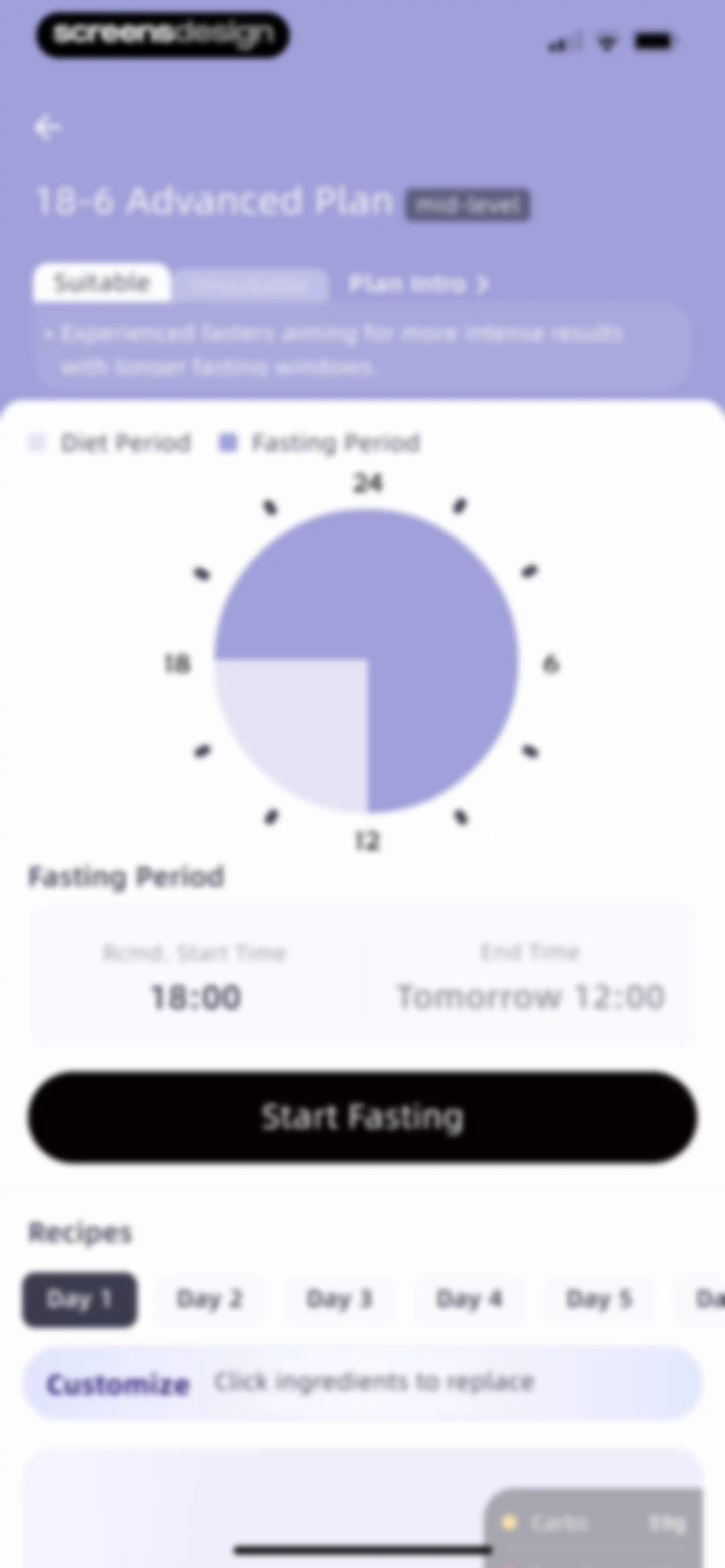 Calorie Tracker-CalorieMate screen 140