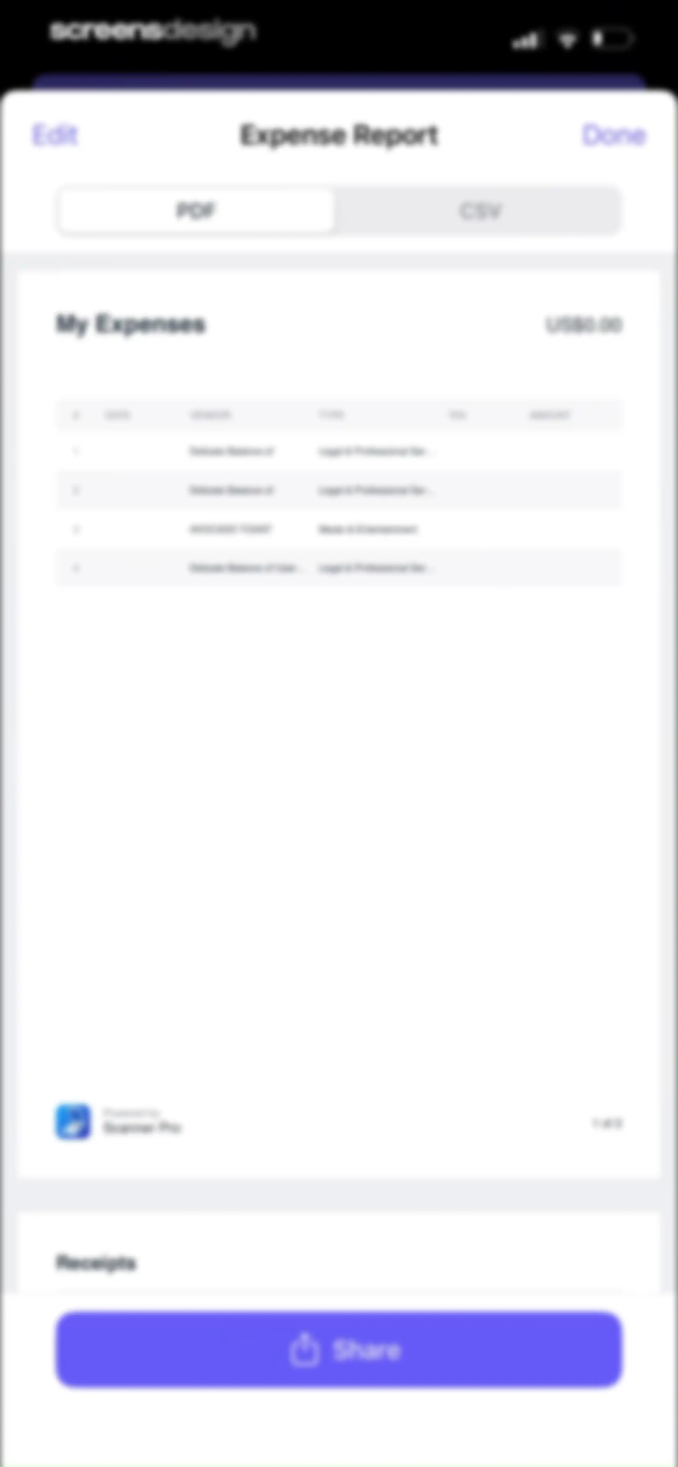 Scanner Pro・Scan PDF Documents screen 103