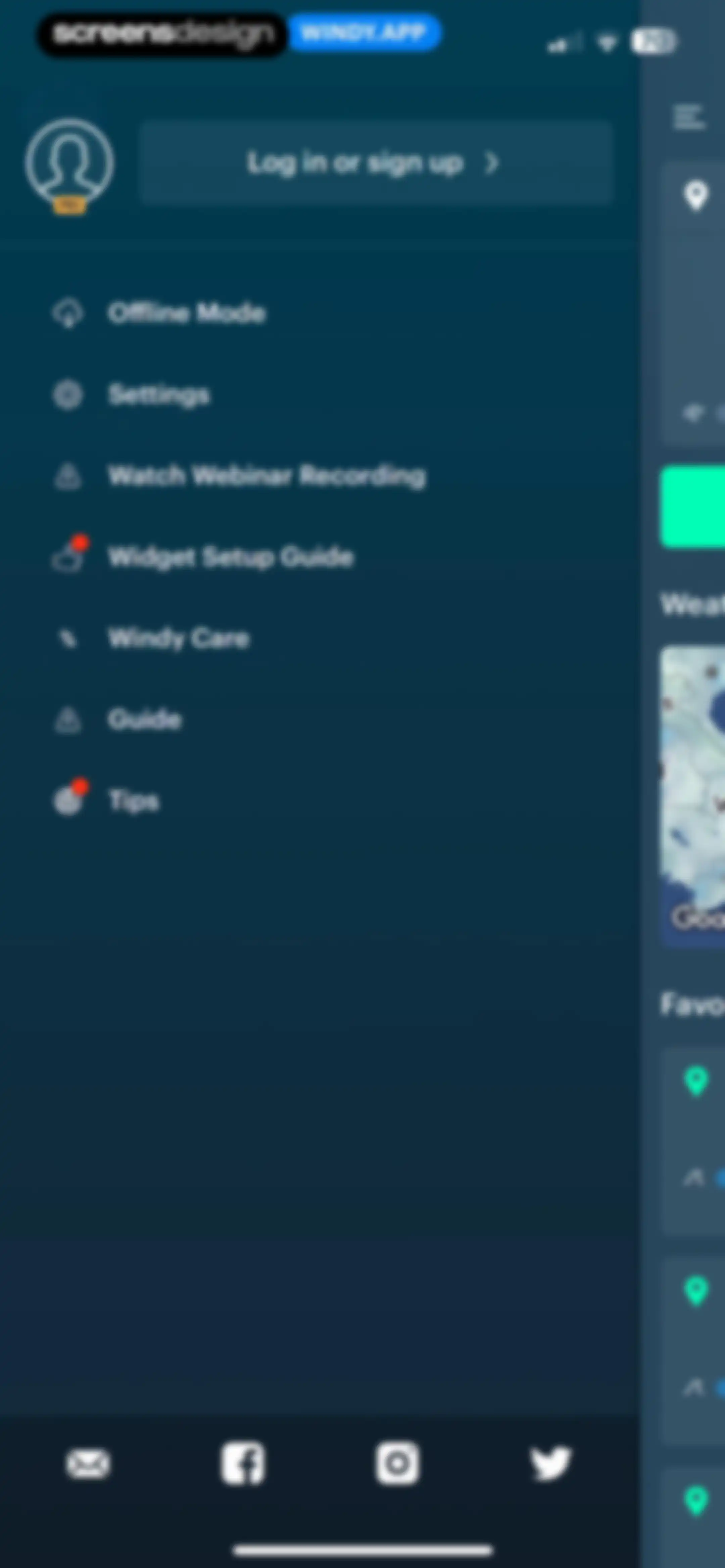 Windy.app — Wind, Tides, Radar screen 96