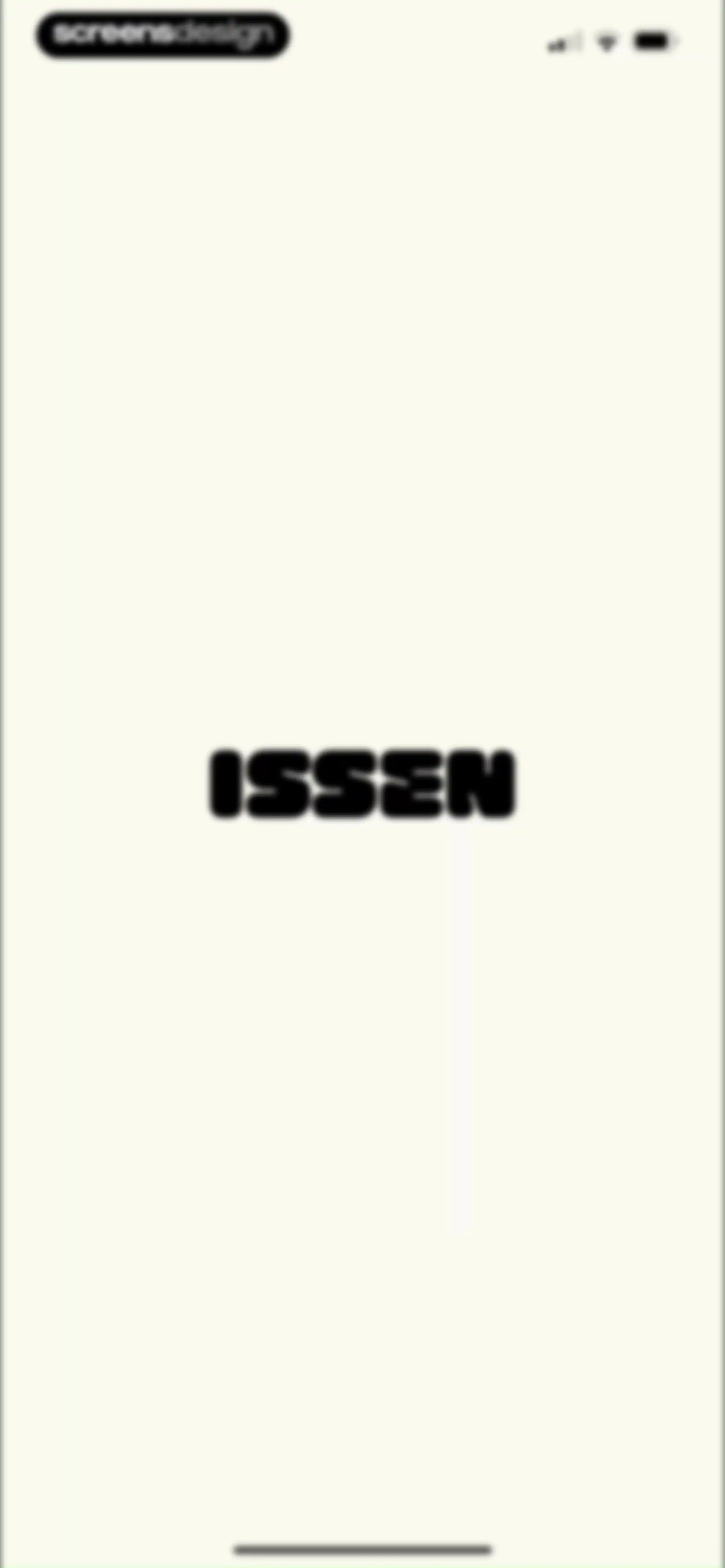 ISSEN - Voice Tutor screen 1
