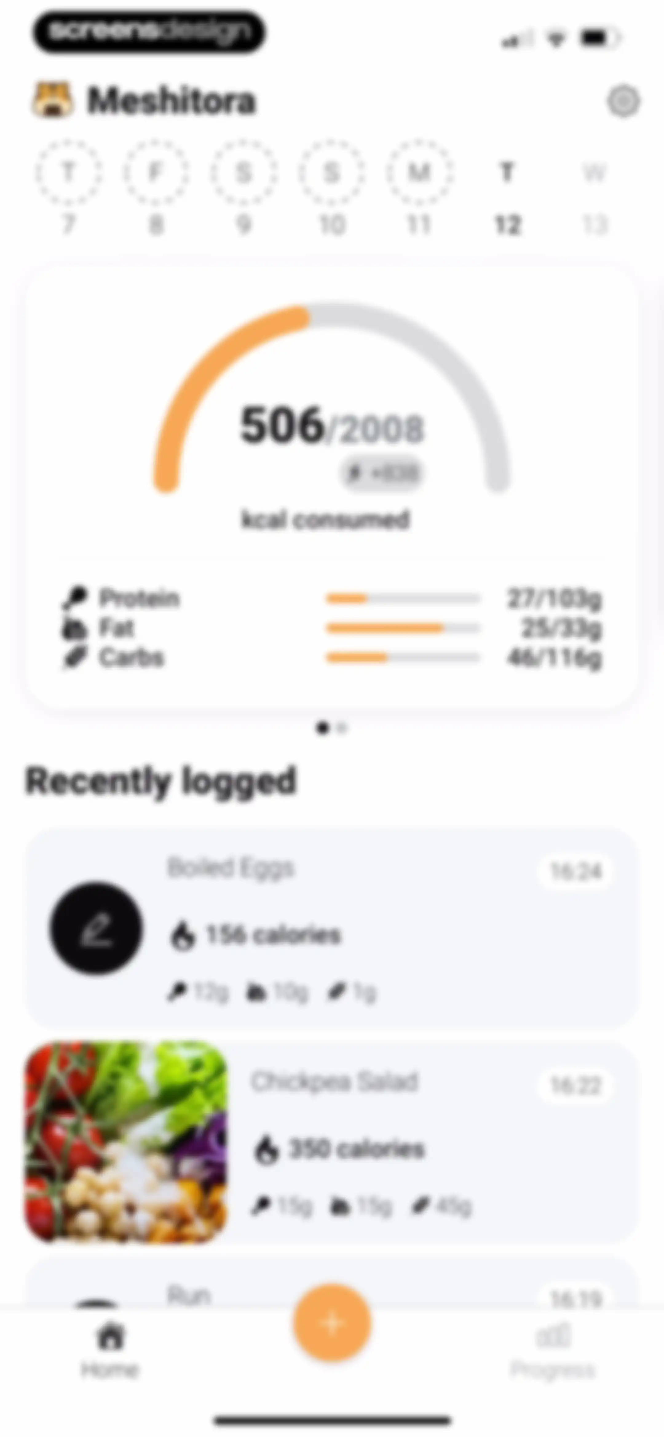 Meshitora: Track My Calories screen 61