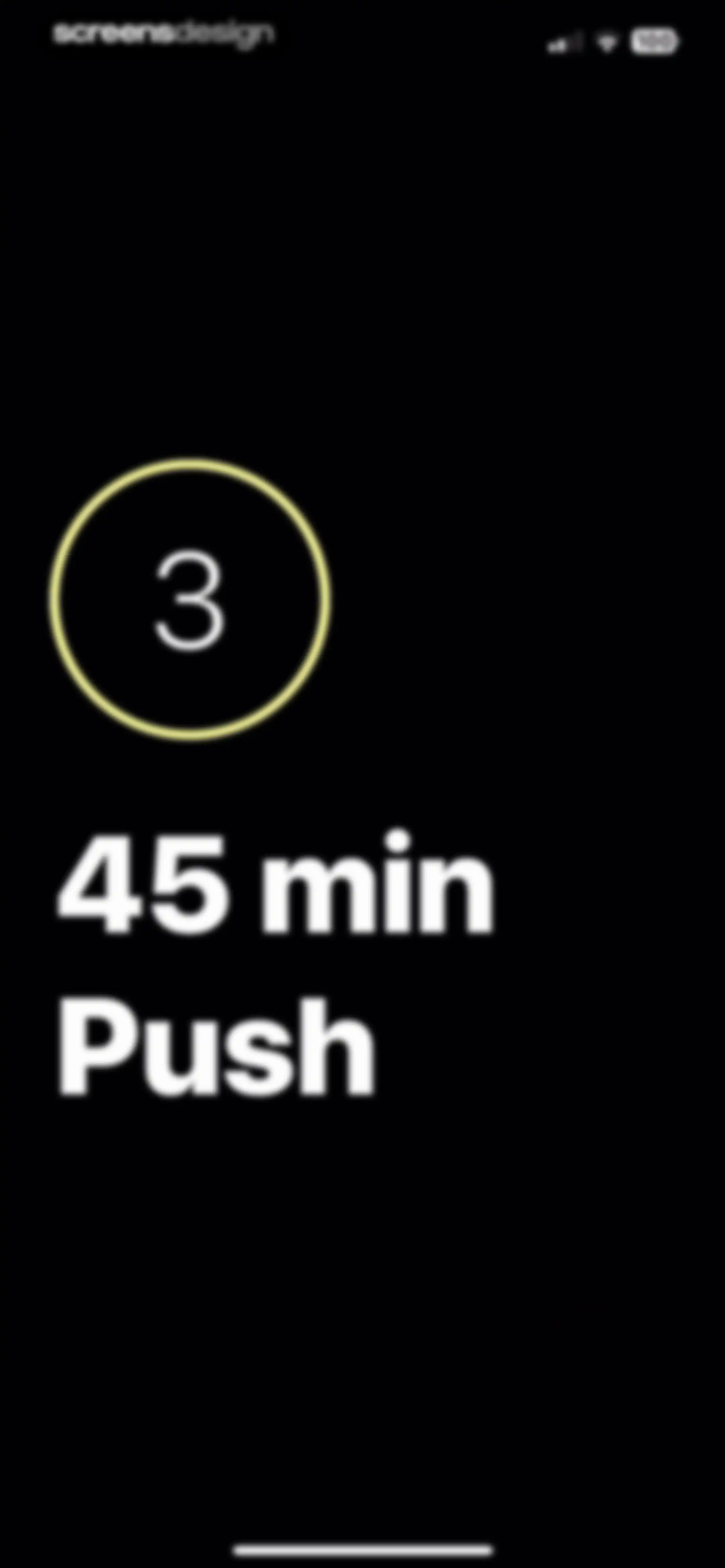 Peloton Strength+ screen 108