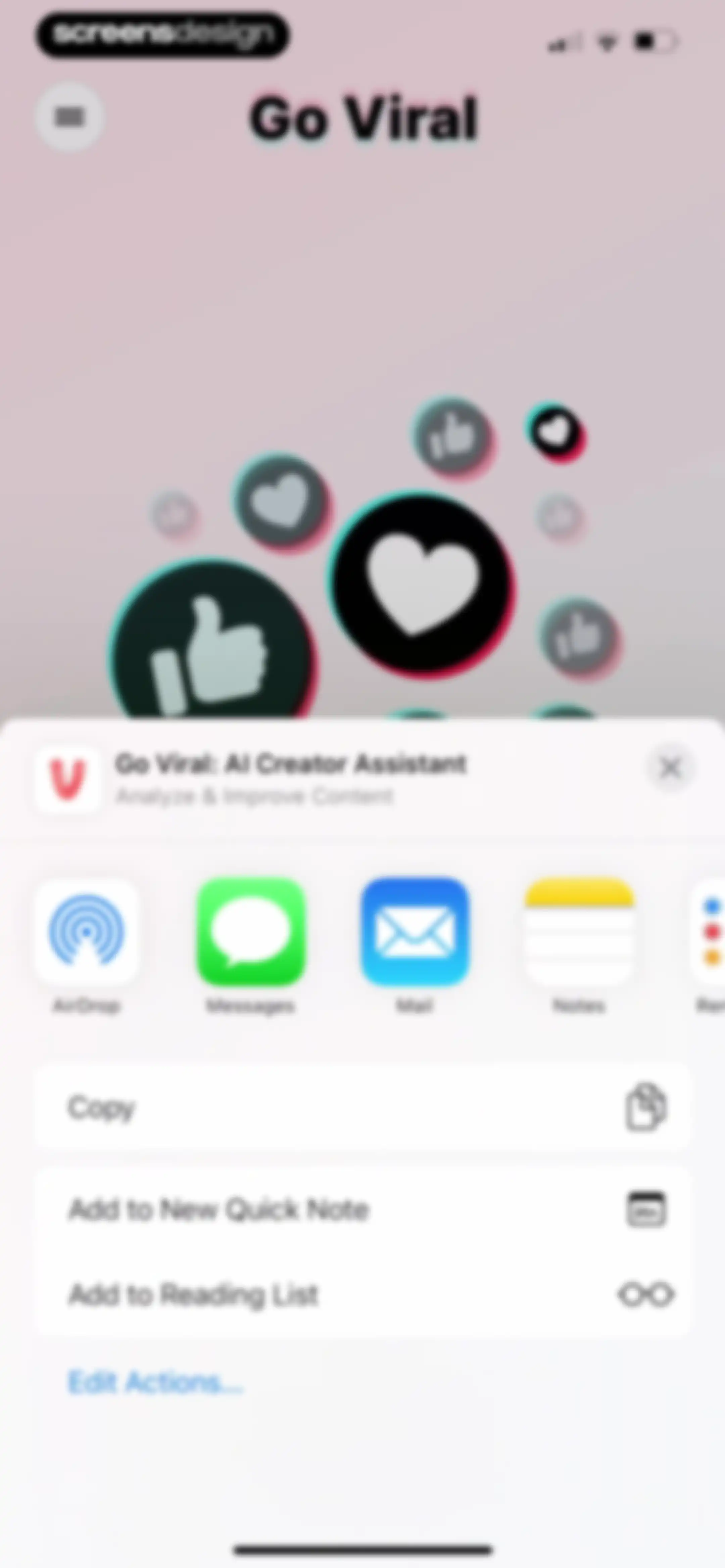 Go Viral: AI Creator Assistant screen 56