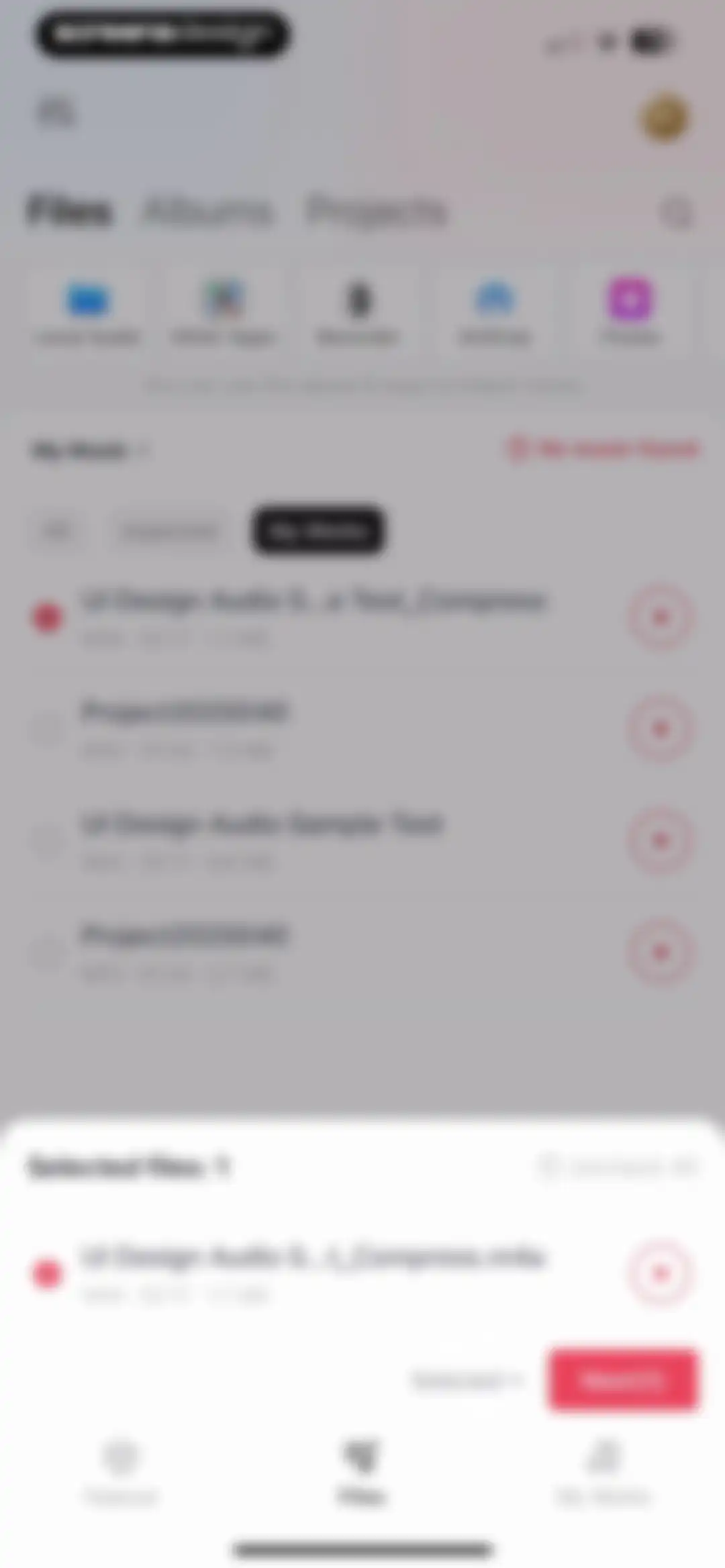 Audio Editor: MP3 Converter screen 70