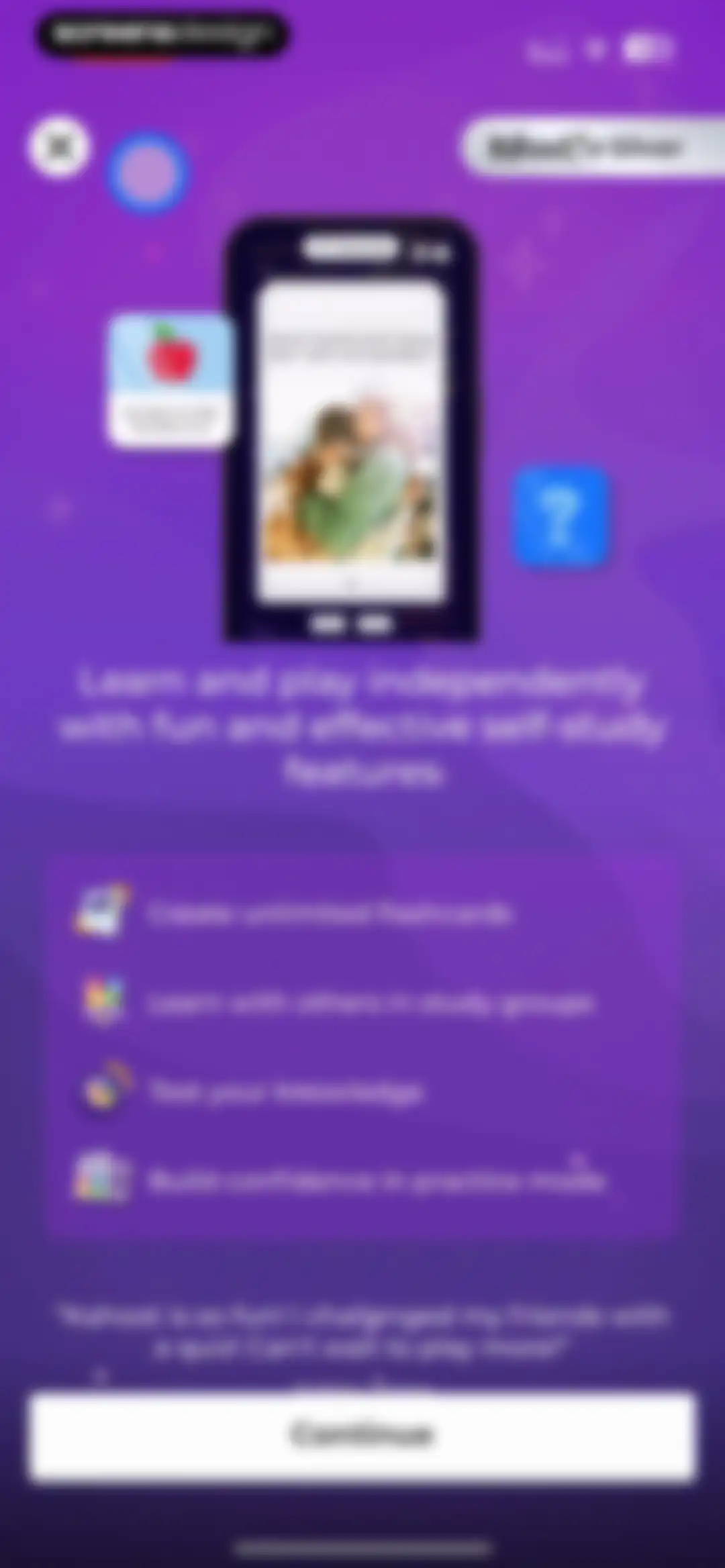 Kahoot! Play & Create Quizzes screen 154