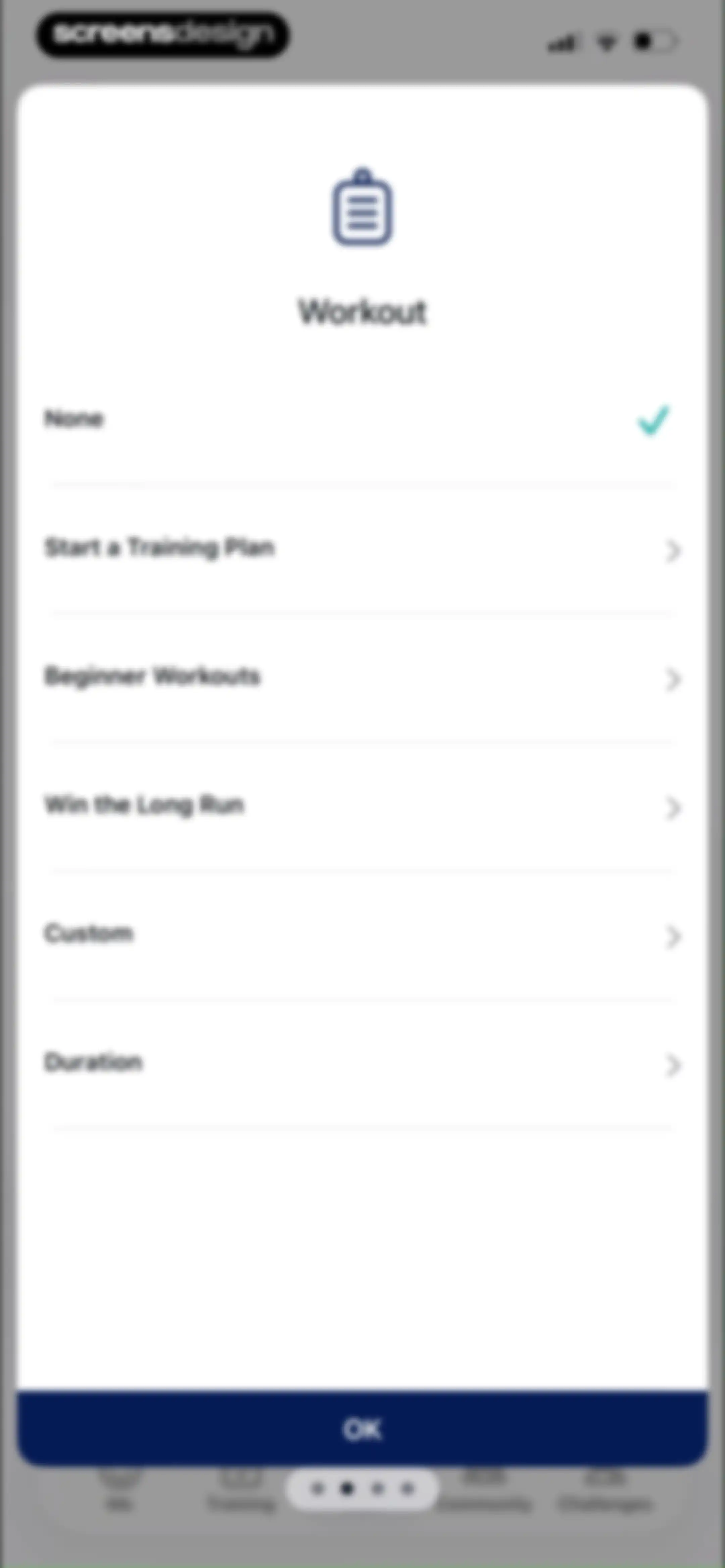 ASICS Runkeeper—Run Tracker screen 84