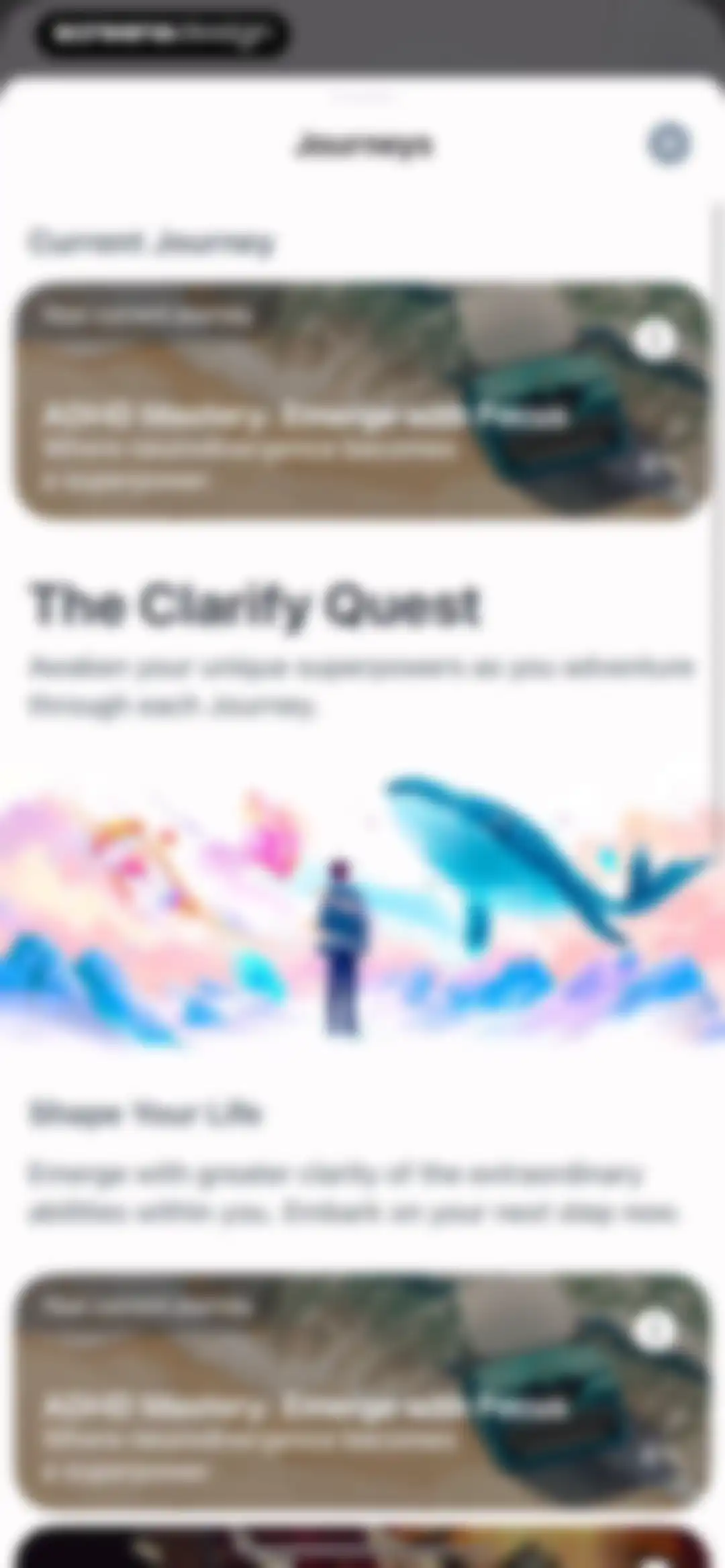 Clarify: Focus & Task Manager screen 149