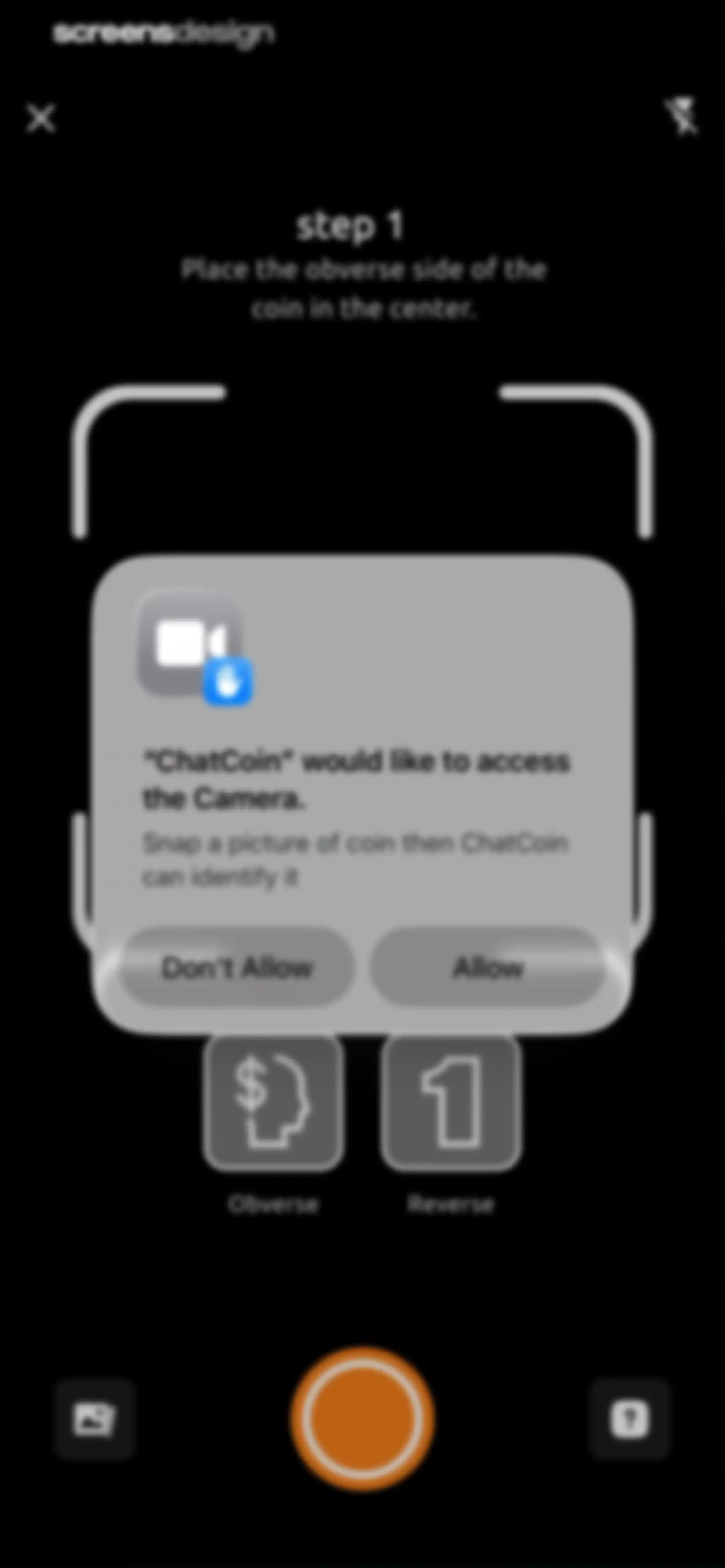 ChatCoin: Coin Identifier screen 11