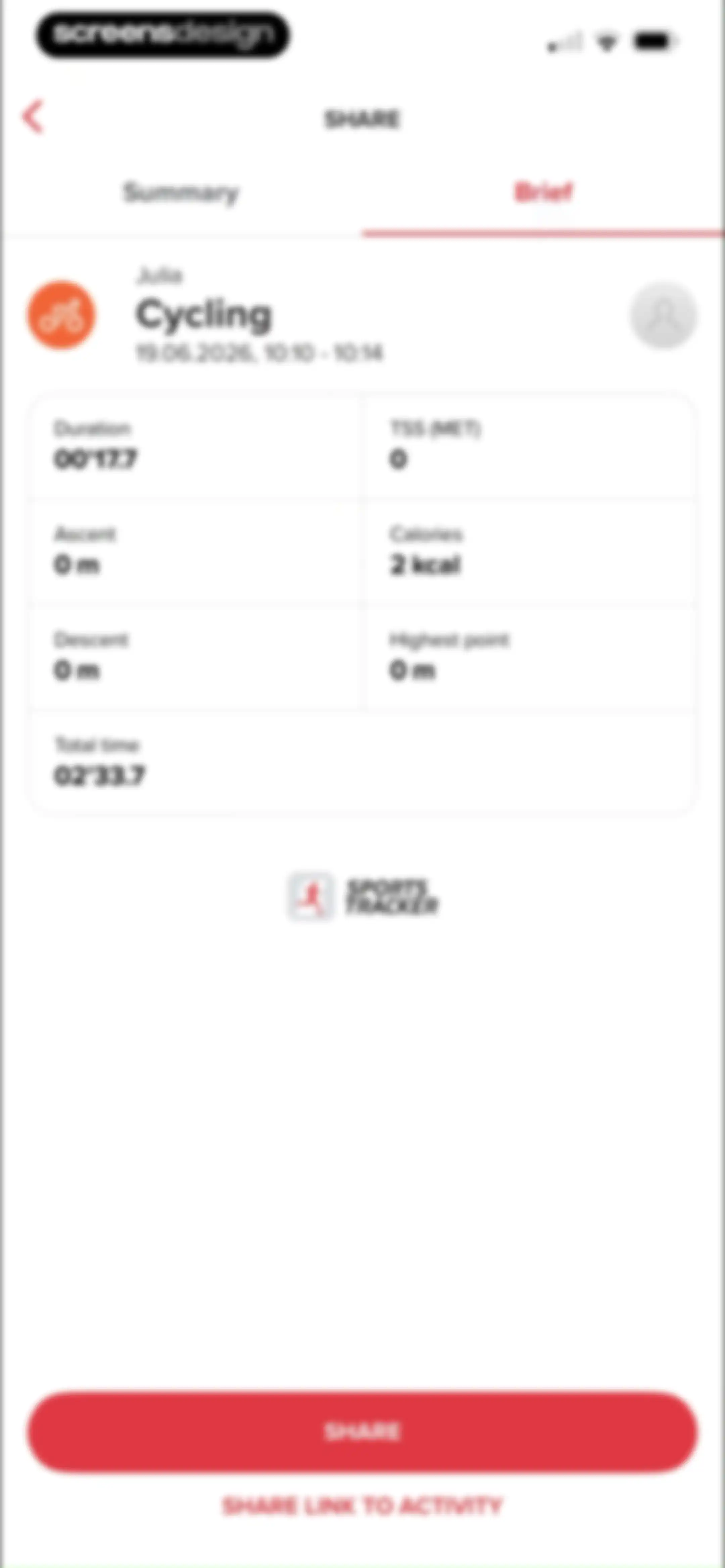 Sports Tracker: Run Bike Hike screen 82
